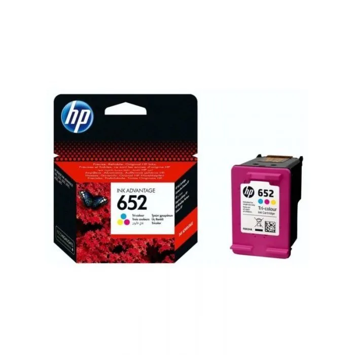 HP 652 Color Original Ink Cartridge - F6V24AE