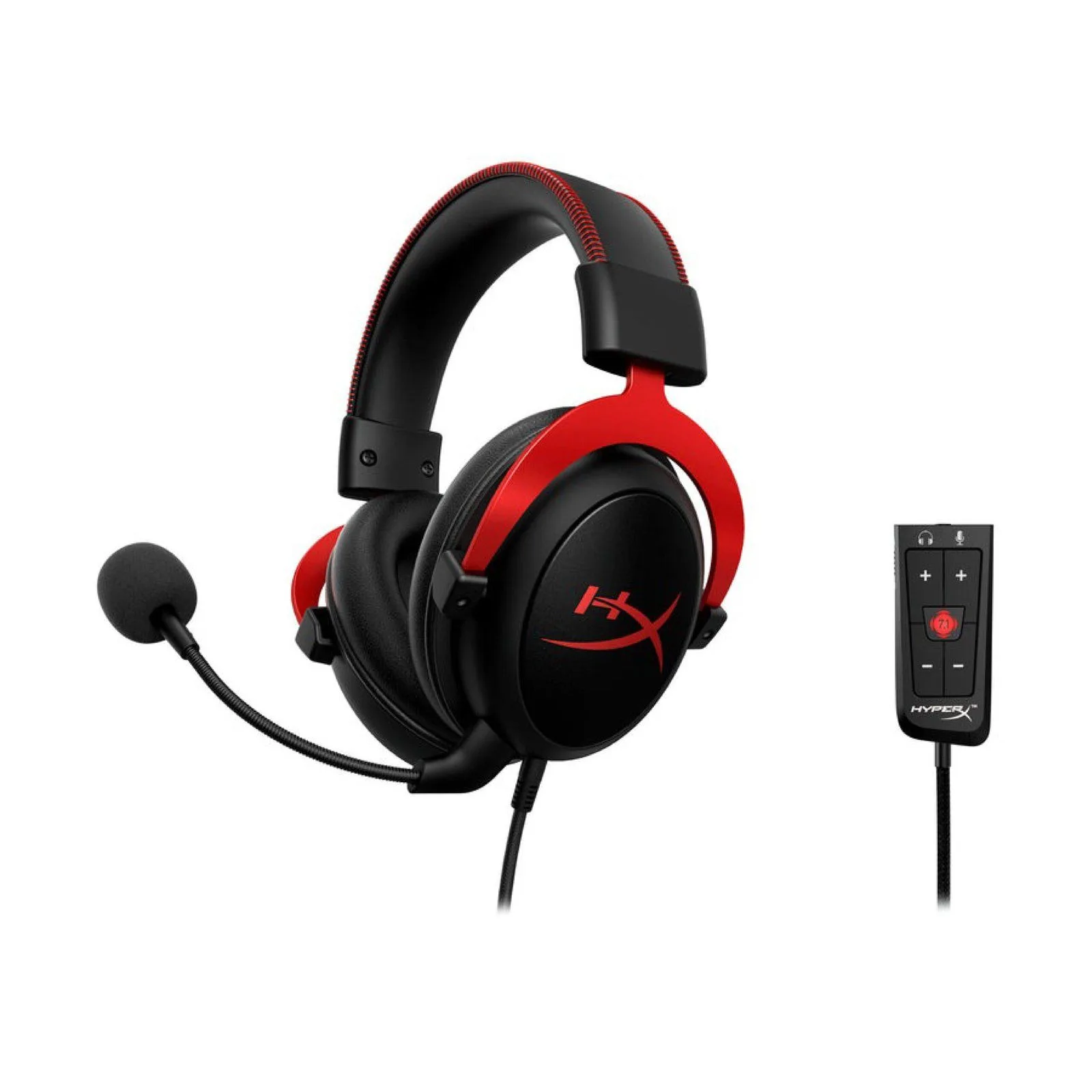 HyperX Cloud II - Gaming Headset - Black / Red