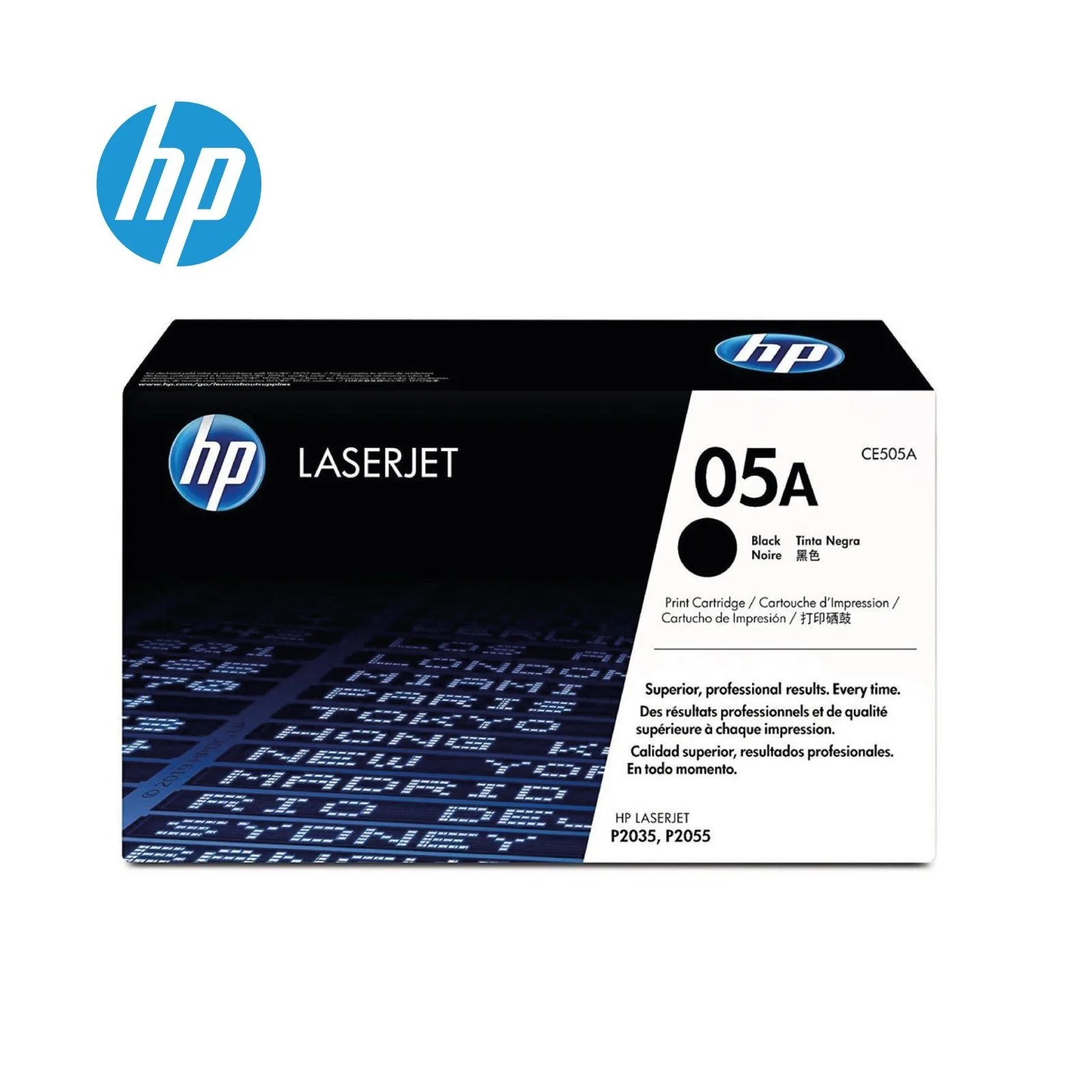 خرطوشة حبر ليزر HP 05A أصلية - أسود - CE505A
