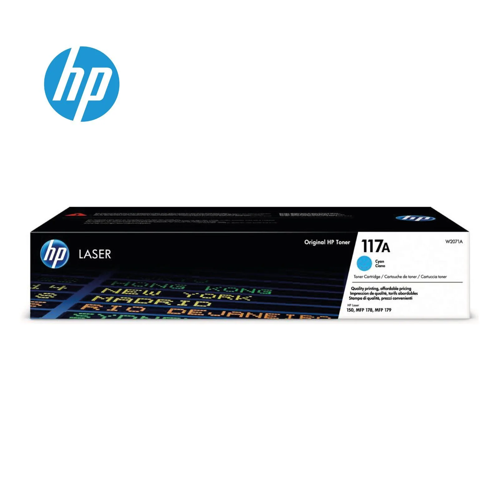 خرطوشة حبر ليزر HP 117A أصلية - سماوي - W2071A