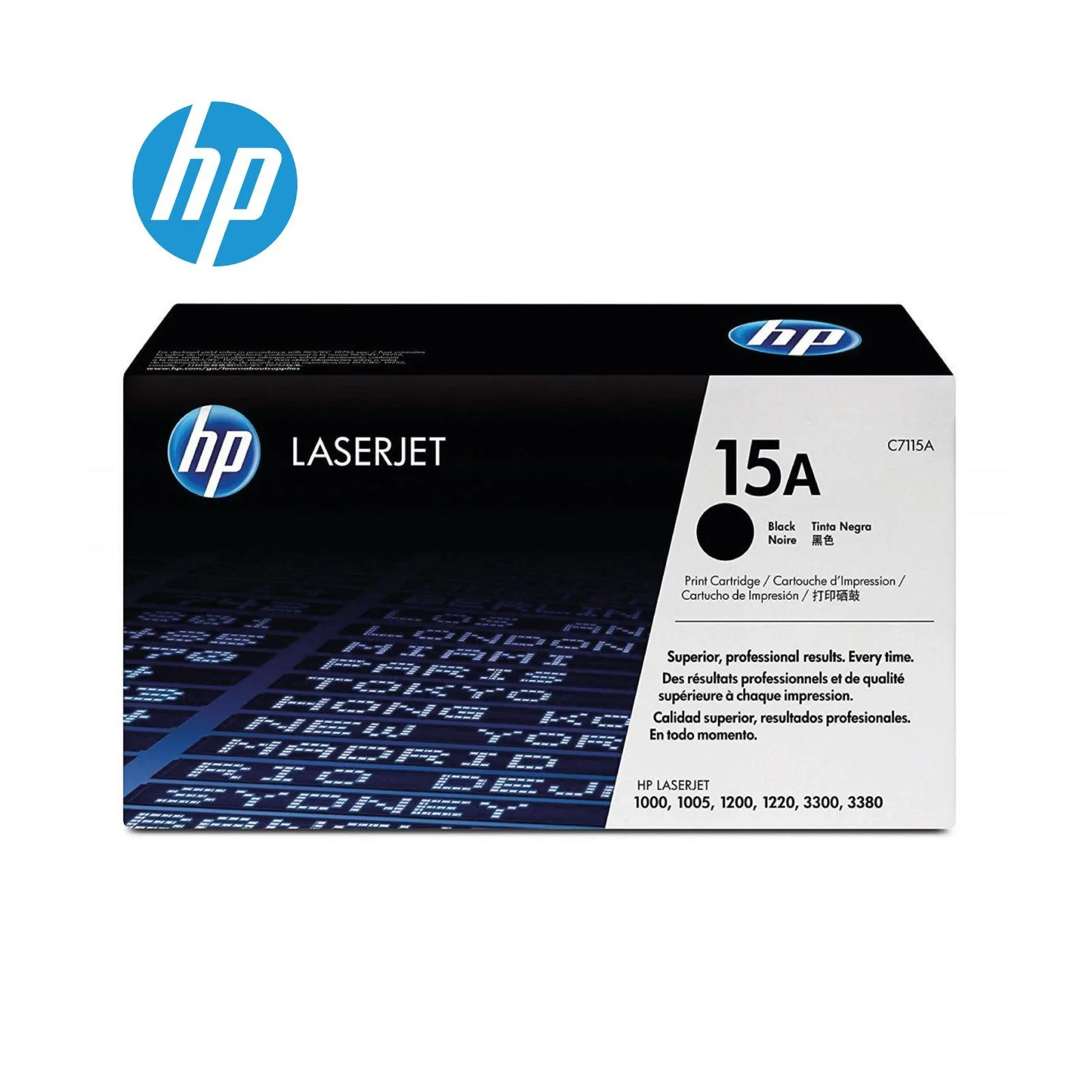 HP 15A Black Original Laser Toner Cartridge - C7115A