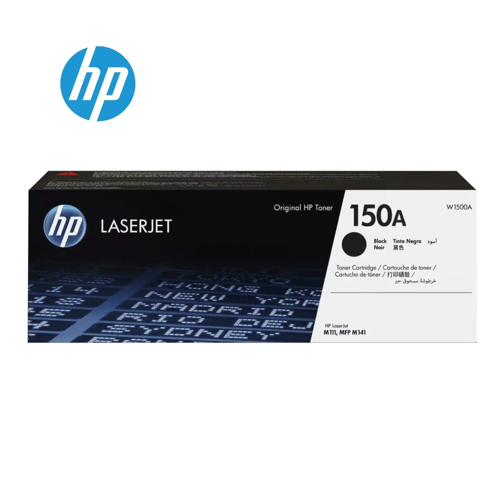 خرطوشة حبر ليزر HP 150A أصلية - أسود - W1500A
