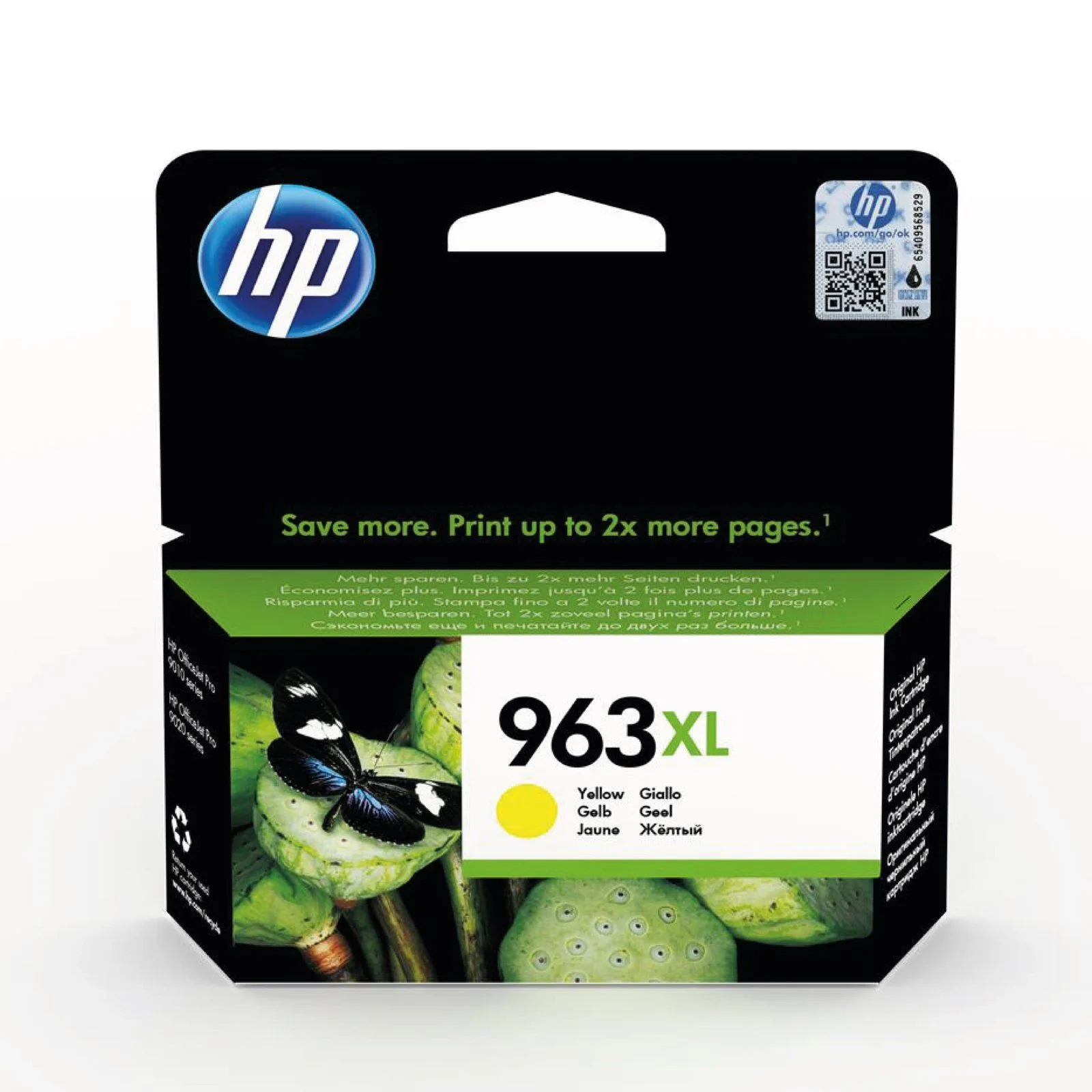 HP 963XL Yellow Original Ink Cartridge - 3JA29AE