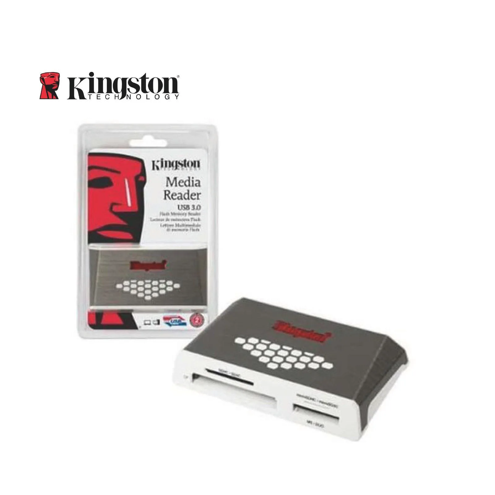 Kingston USB 3.0 High-Speed Media Card Reader - FCR-HS4