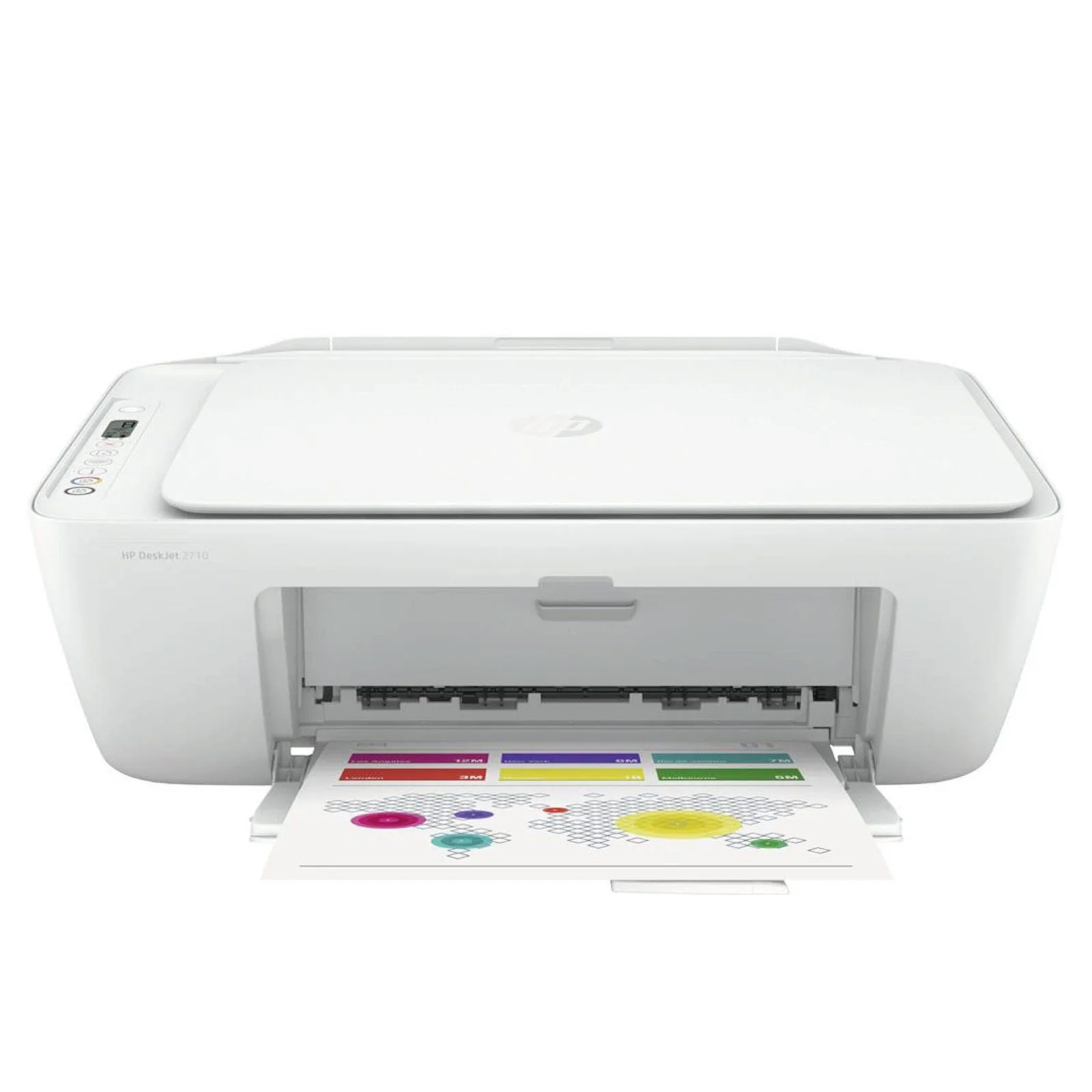طابعة HP DeskJet 2710 ملونة لاسلكية متعددة الوظائف - 5AR83B