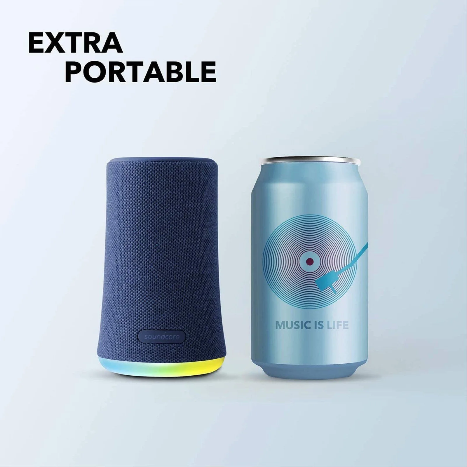 Anker Soundcore Flare Mini Portable Waterproof Speaker – Blue