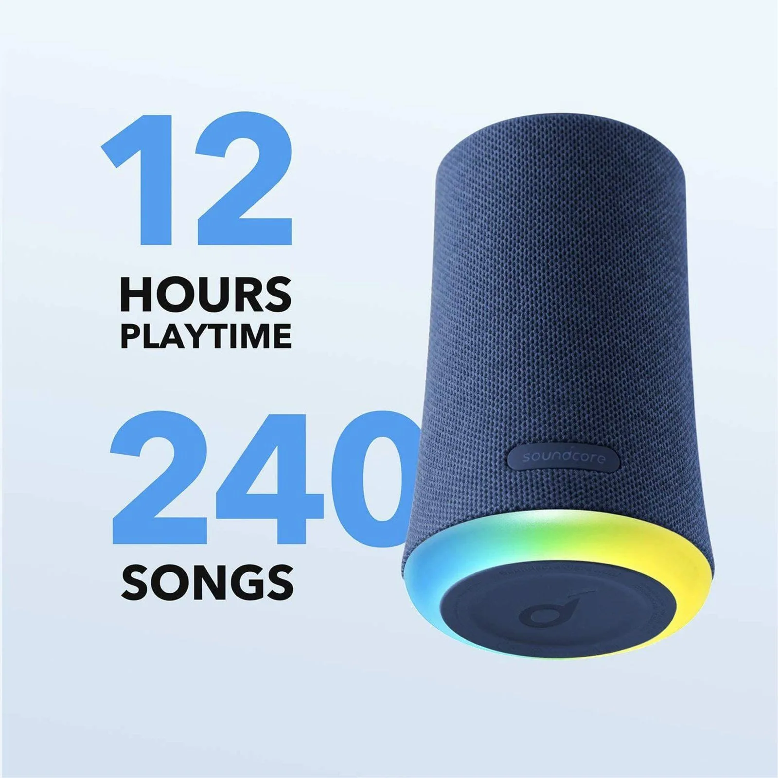 Anker Soundcore Flare Mini Portable Waterproof Speaker – Blue