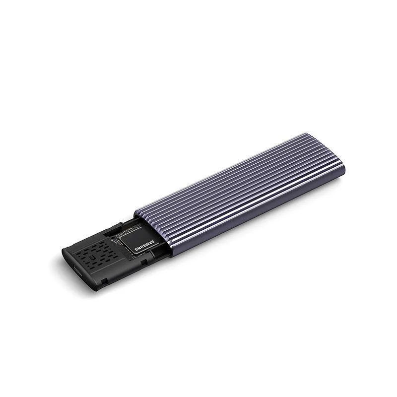 NETAC NVMe SSD Enclosure Aluminum External SSD With Cables USB 3.1 Gen2 - 10Gbps