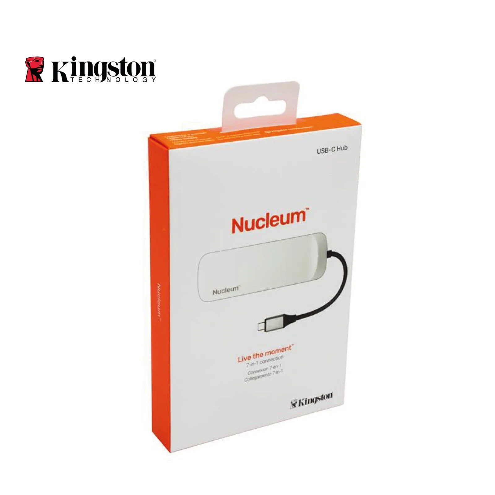 Kingston Nucleum USB-C HUB HDMI Output, USB-A, Type-C, SD & MicroSD Card Reader