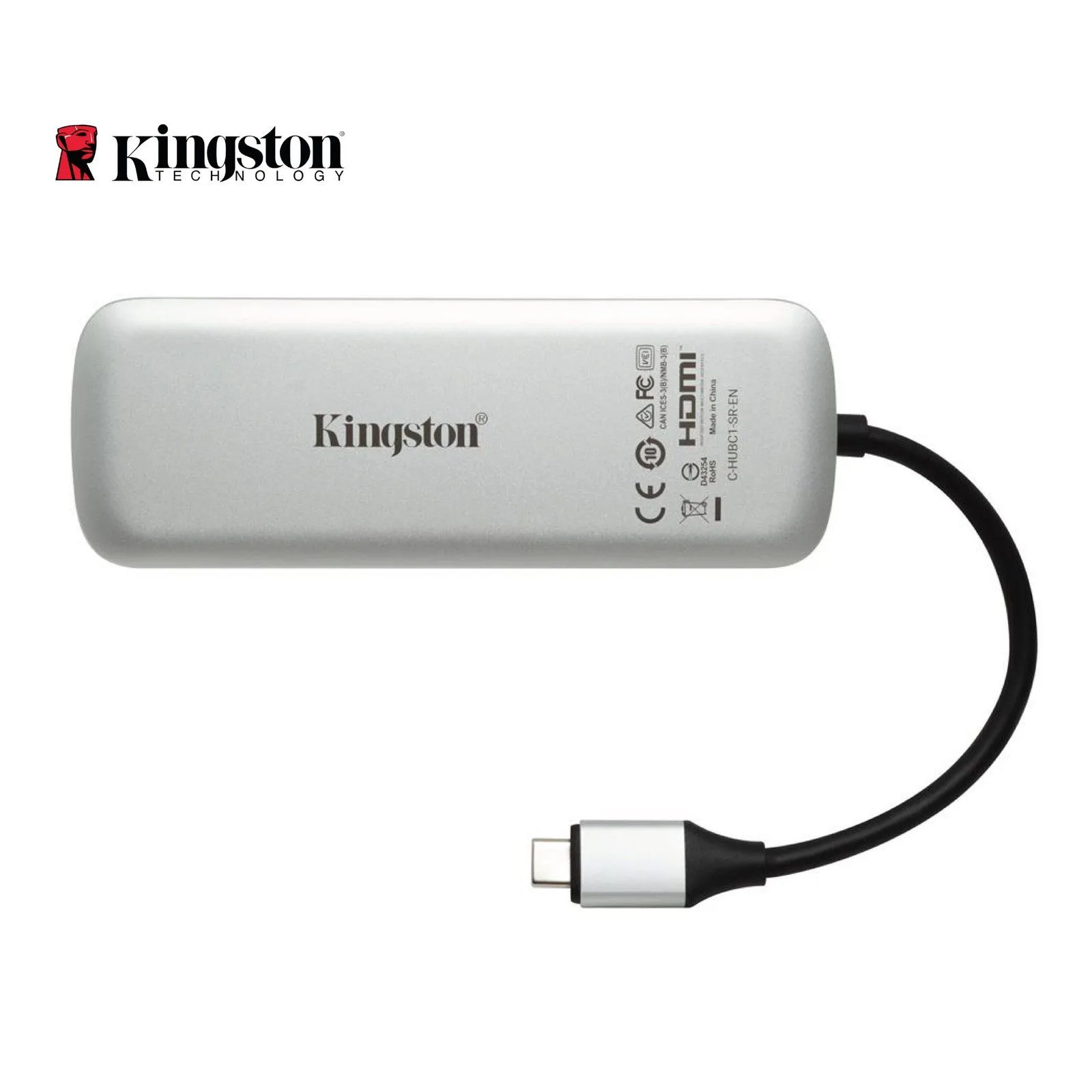 Kingston Nucleum USB-C HUB HDMI Output, USB-A, Type-C, SD & MicroSD Card Reader