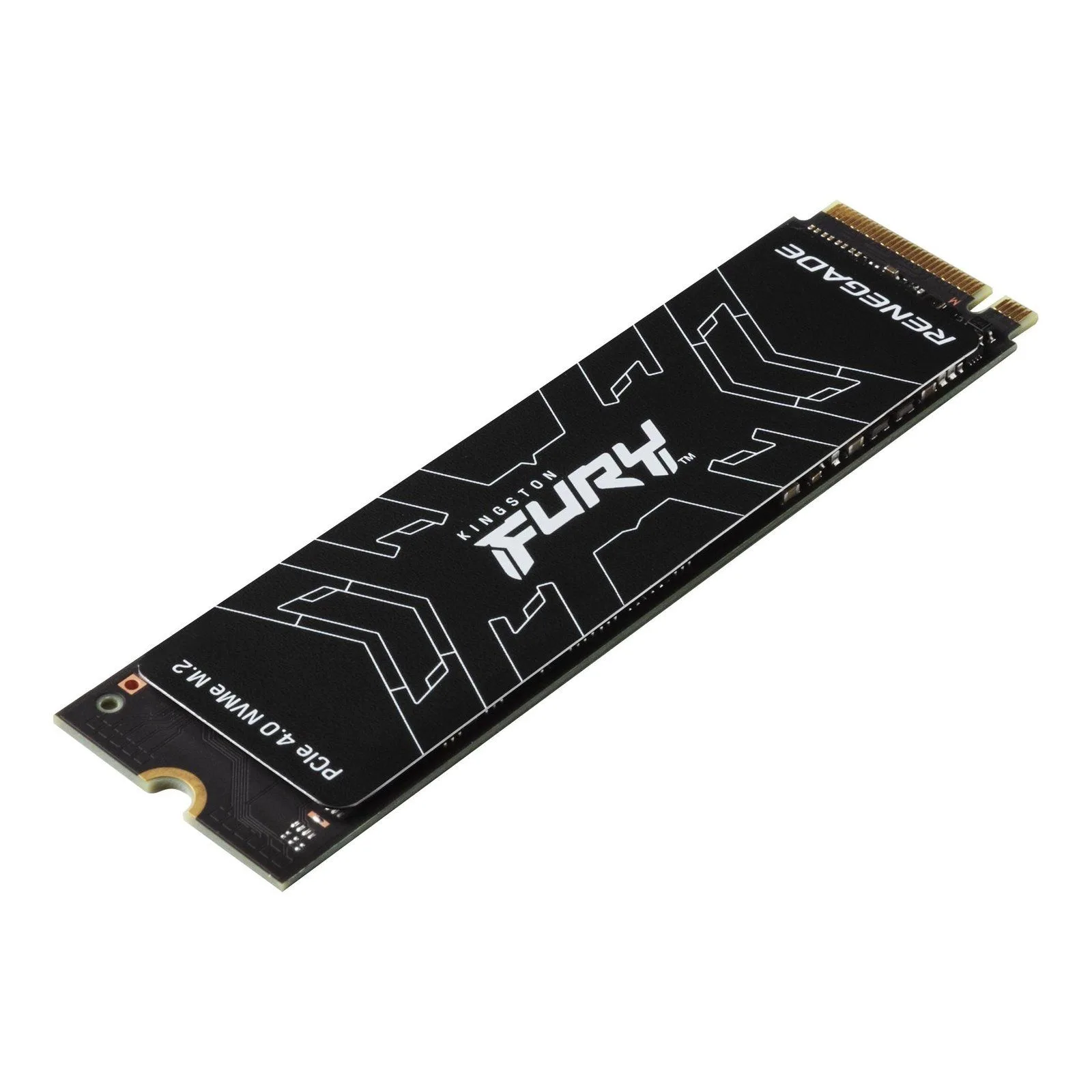 قرص SSD داخلي Kingston FURY Renegade سعة 500GB نوع M.2 NVMe PCIe 4.0 بسرعة حتى 7300 ميجابايت/ث