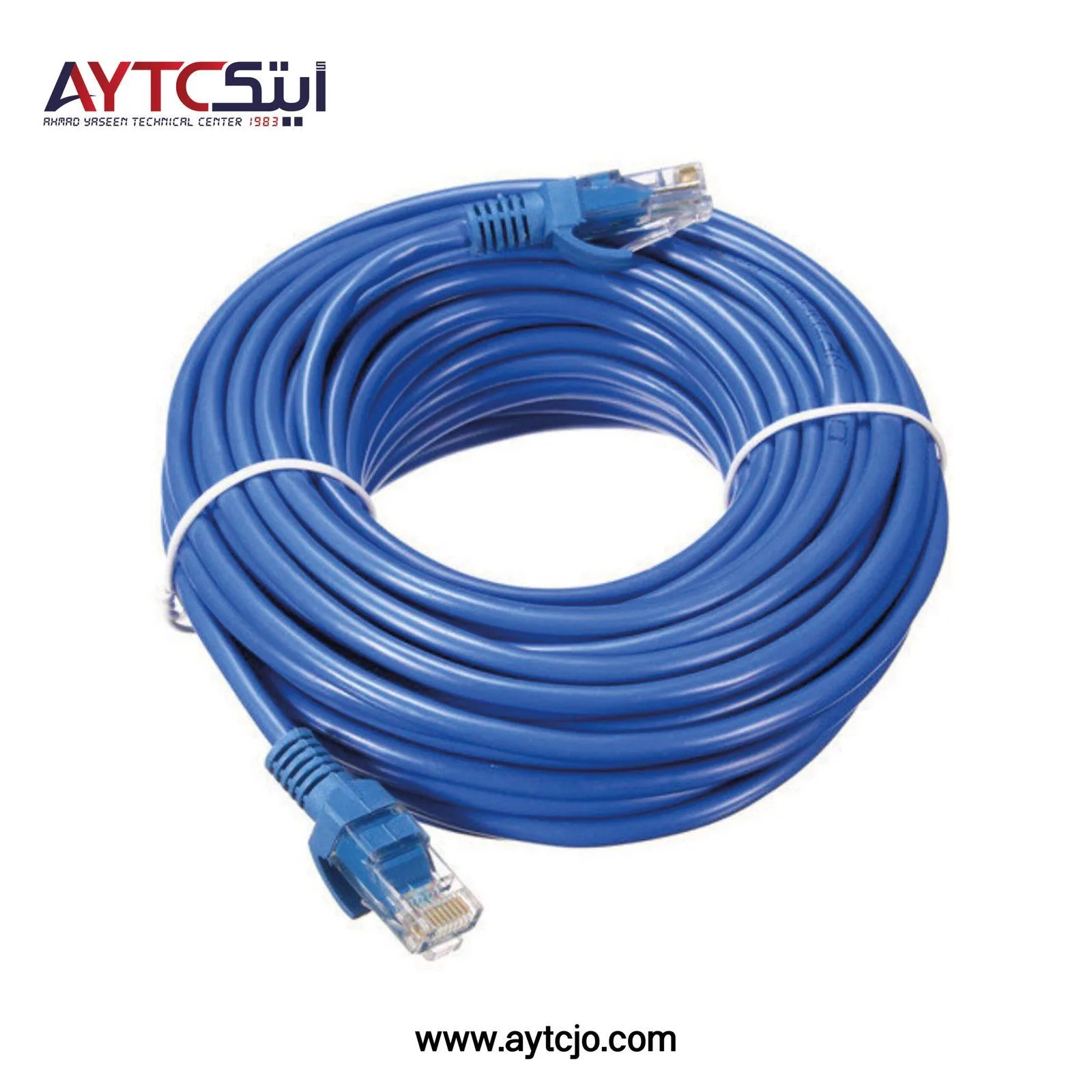 كابل شبكة Cat6 جاهز بطول 1 متر