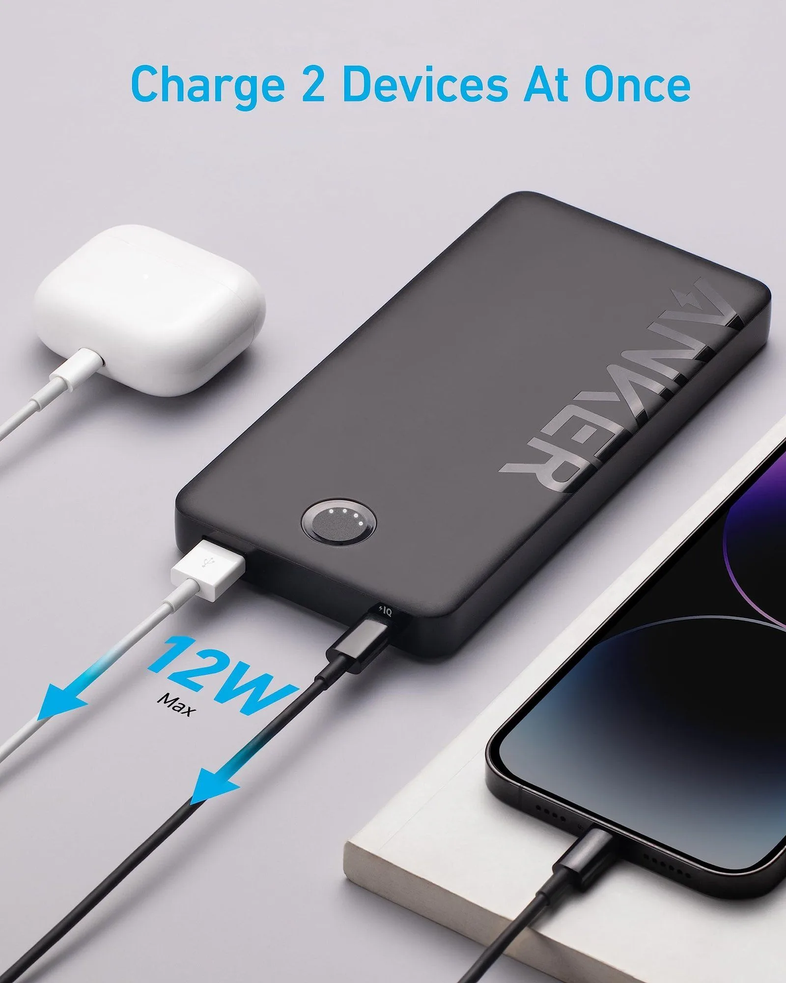 Anker 323 USB-C Power Bank 10K (PowerCore PIQ)