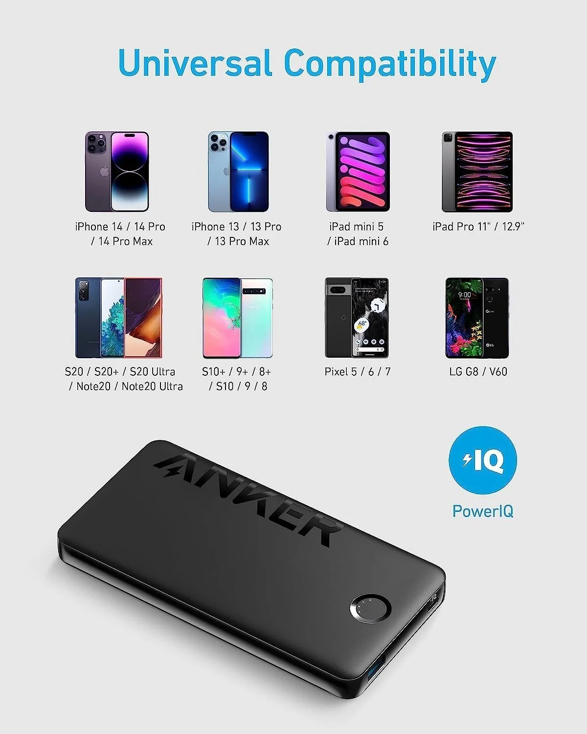 Anker 323 USB-C Power Bank 10K (PowerCore PIQ)