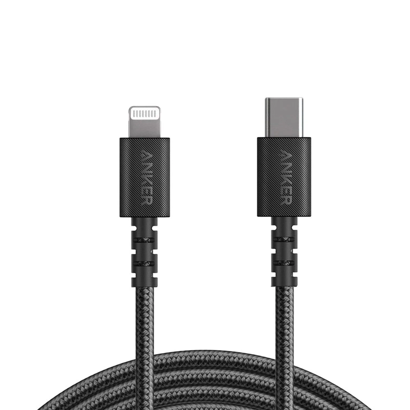 كابل Anker PowerLine Select+ من USB-C إلى Lightning من النايلون المتين - 1.8 متر
