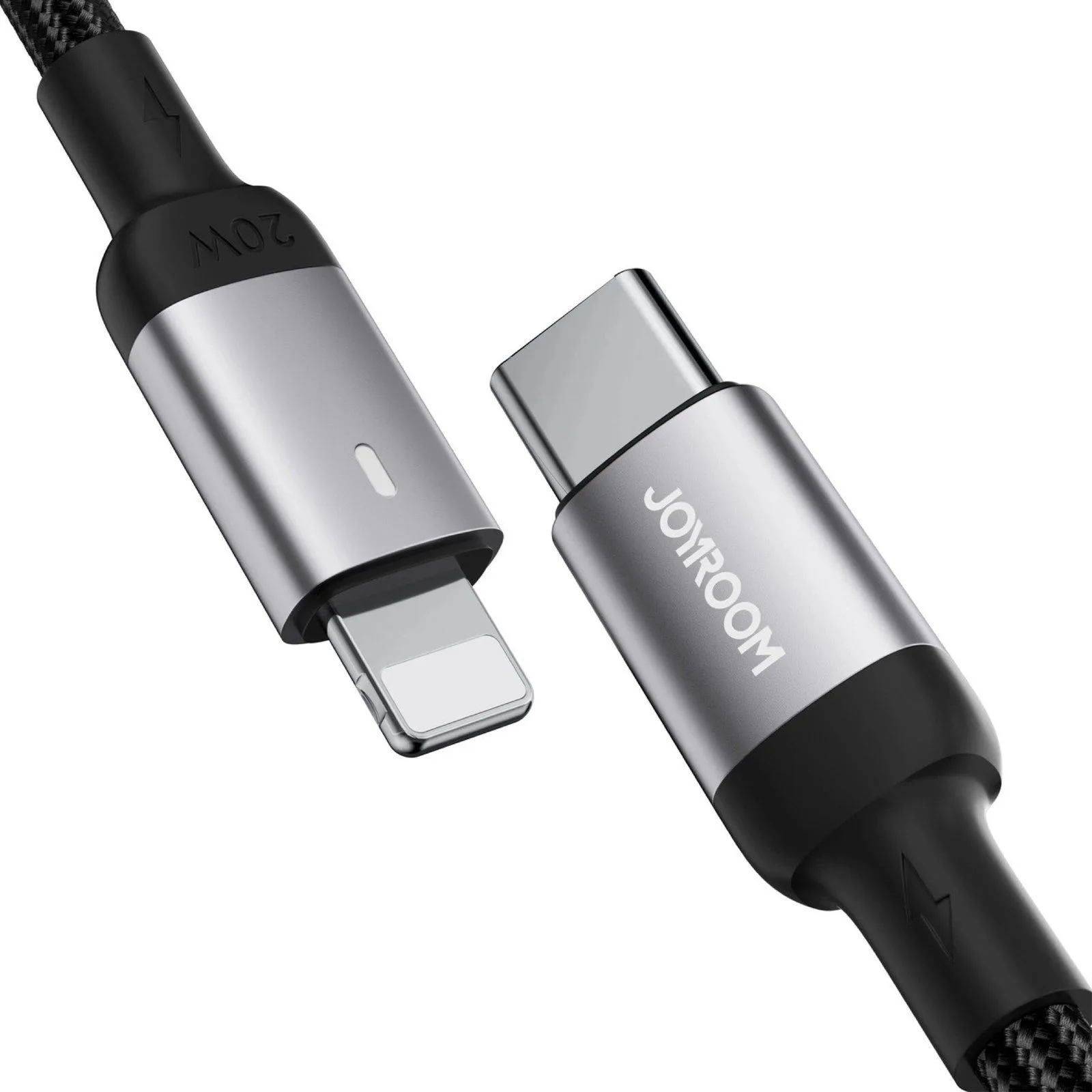 كابل Joyroom من Type-C إلى Lightning مجدول بالنايلون - 20 واط