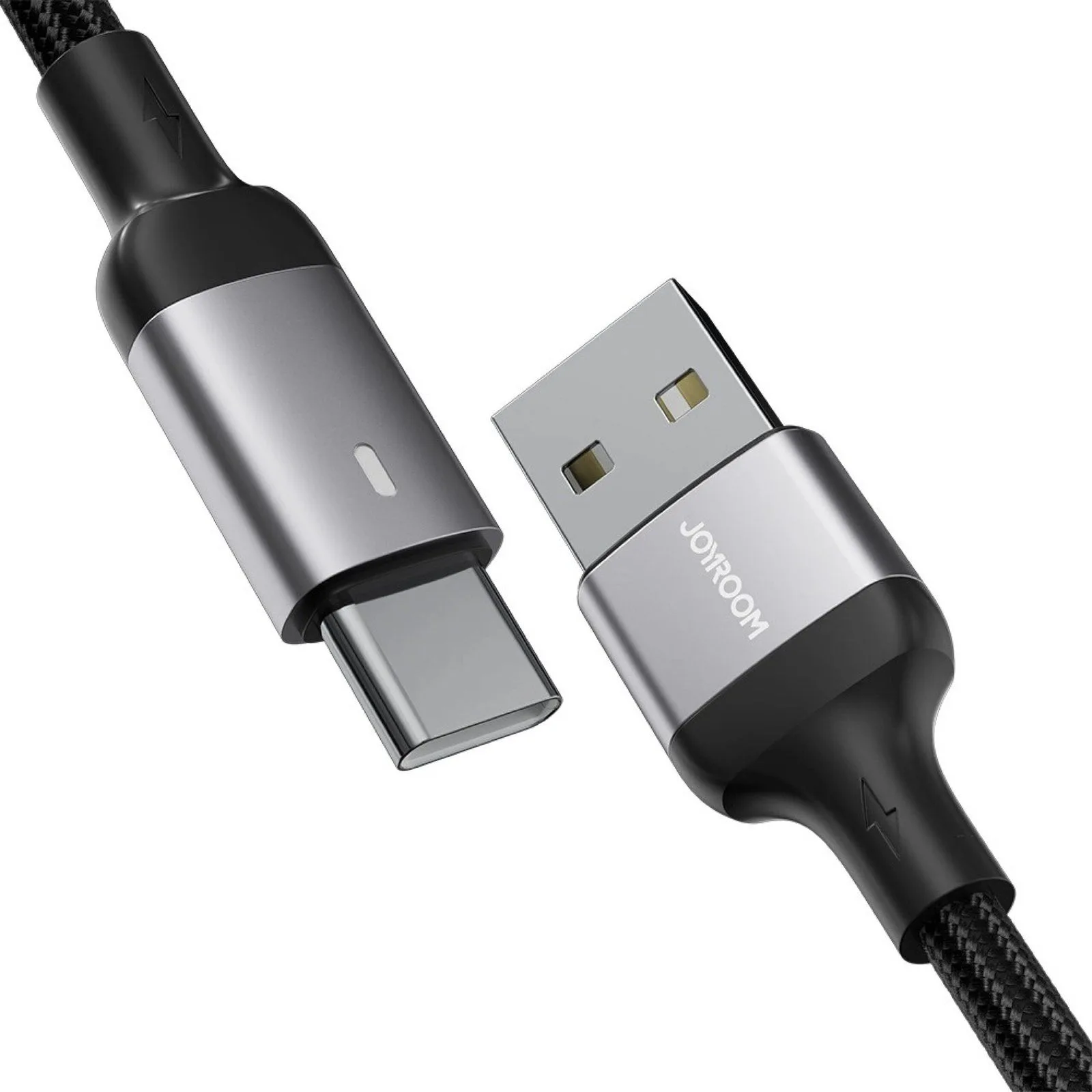 كابل Joyroom من USB-A إلى Type-C مجدول بالنايلون للشحن السريع - 3 أمبير