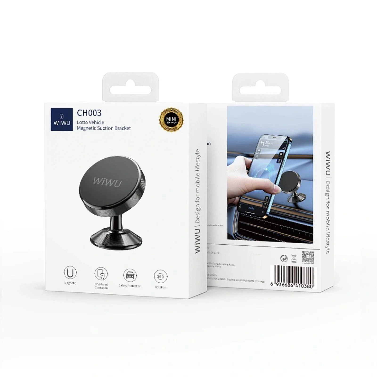 Wiwu CH003 Magnetic Car Phone Holder