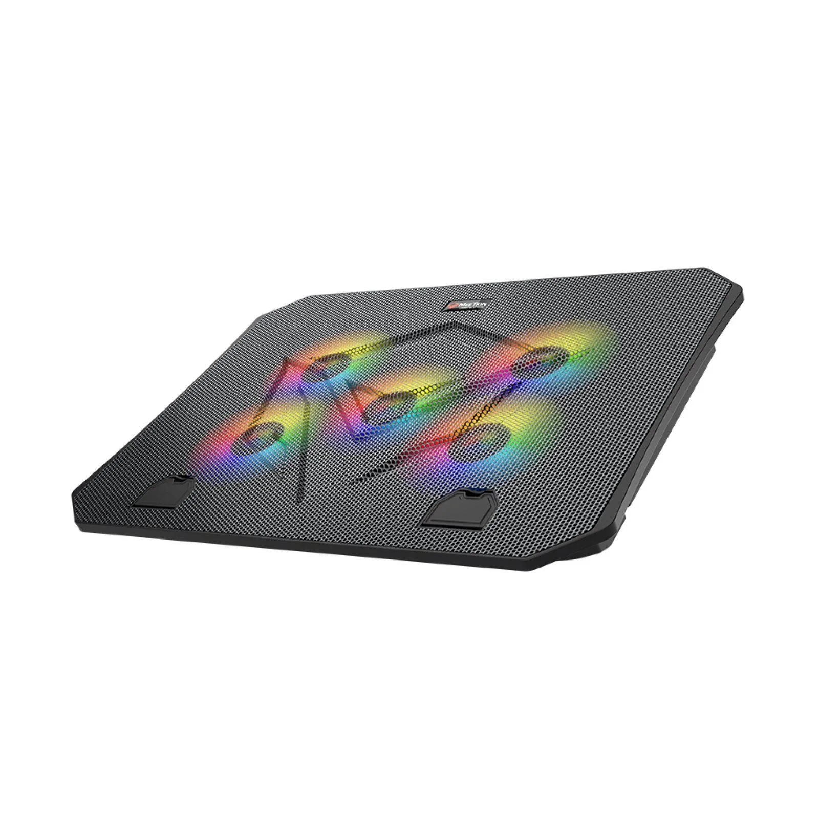 مبرد لابتوب للألعاب Meetion بخمس مراوح وإضاءة RGB