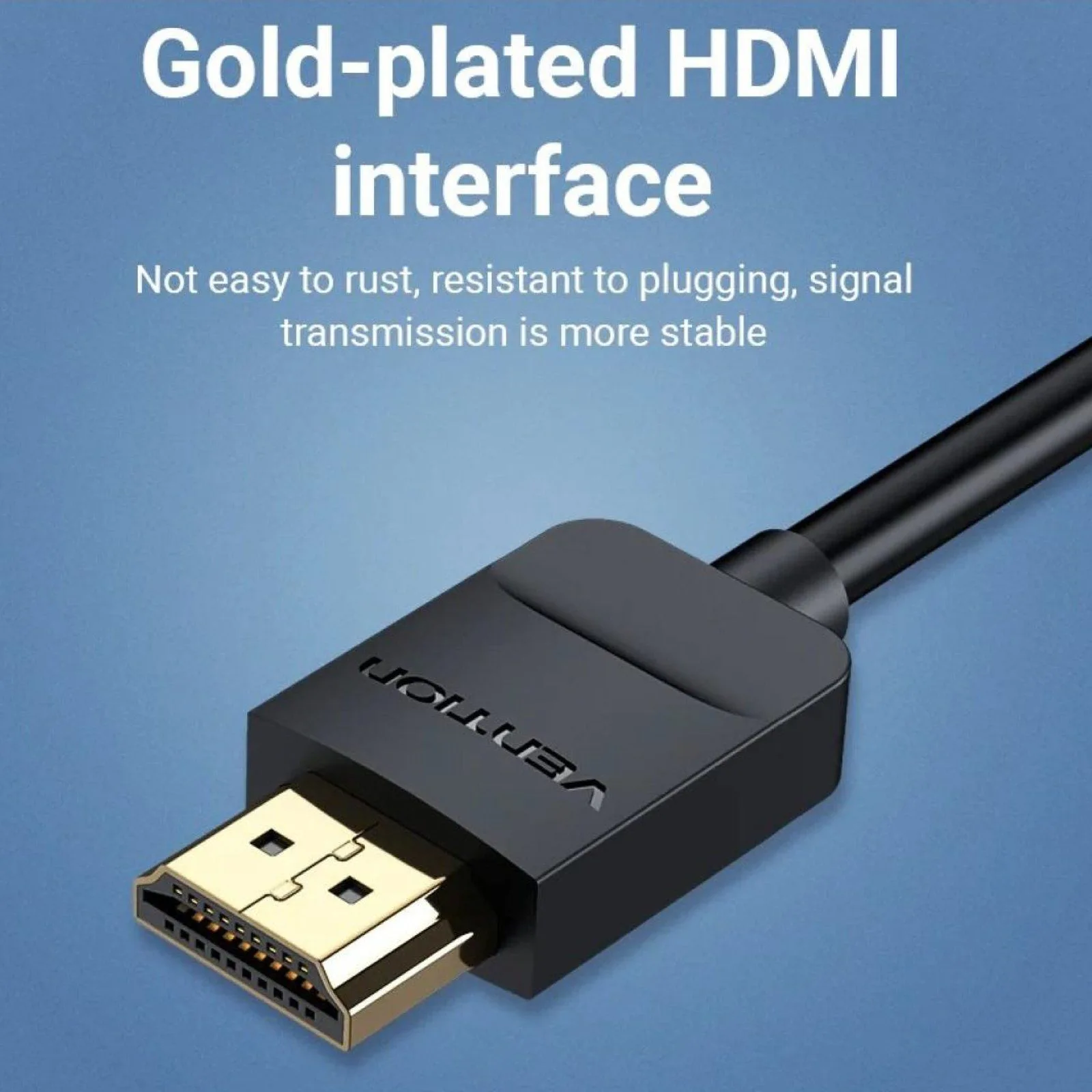 Vention HDMI to VGA Adapter 0.15M Black ABS Type - 42154