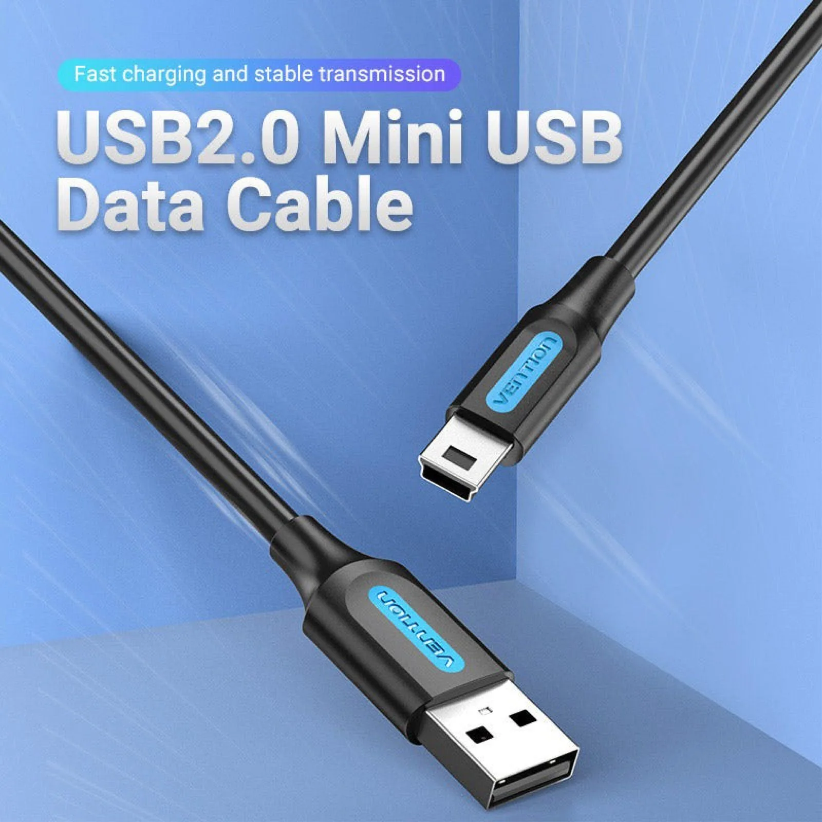 كابل Vention من USB-A 2.0 ذكر إلى Mini-B ذكر - COMBD