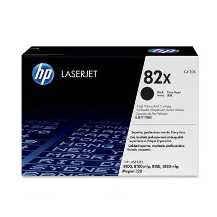 خرطوشة حبر ليزر HP 82X أصلية - أسود - C4182X