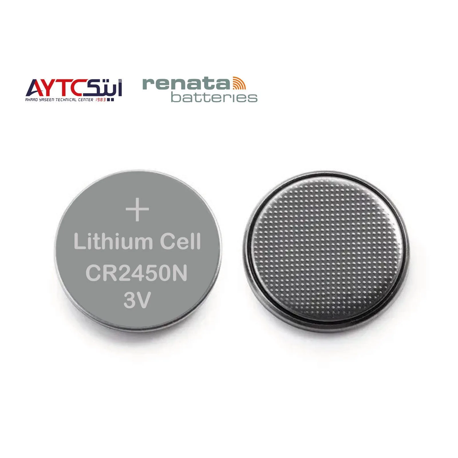 RENATA CR2450N Lithium Batteries 3V