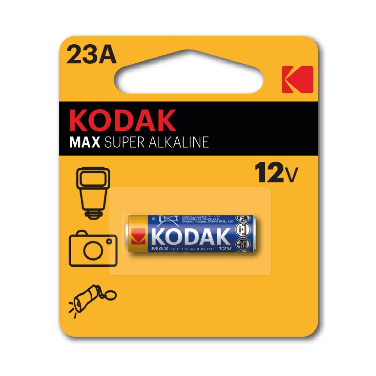 KODAK 23A MAX Super Alkaline Batteries 12V