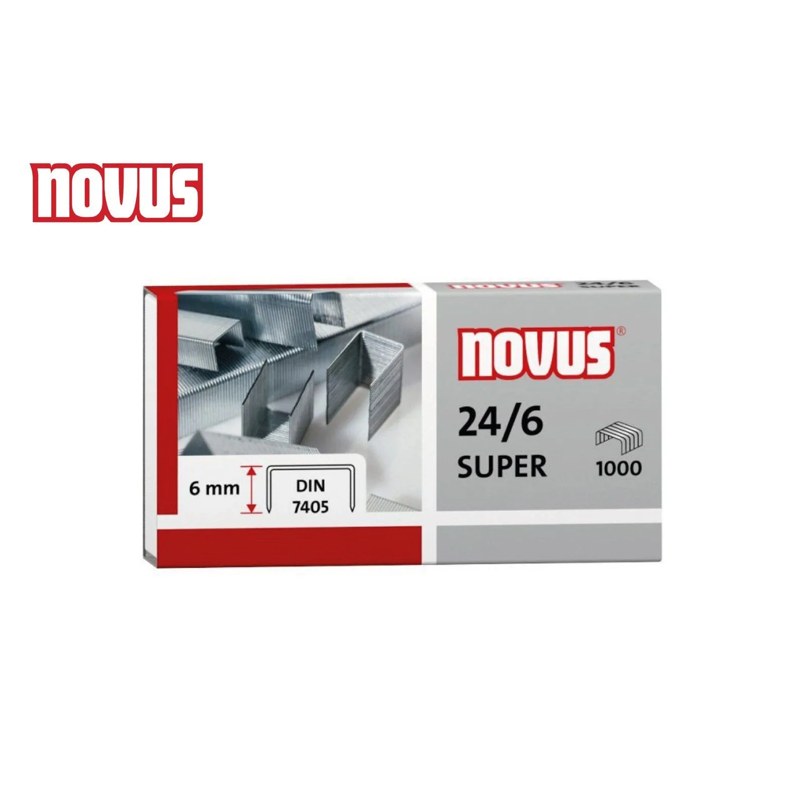 NOVUS 24/6 Super Staples - Pack of 1000