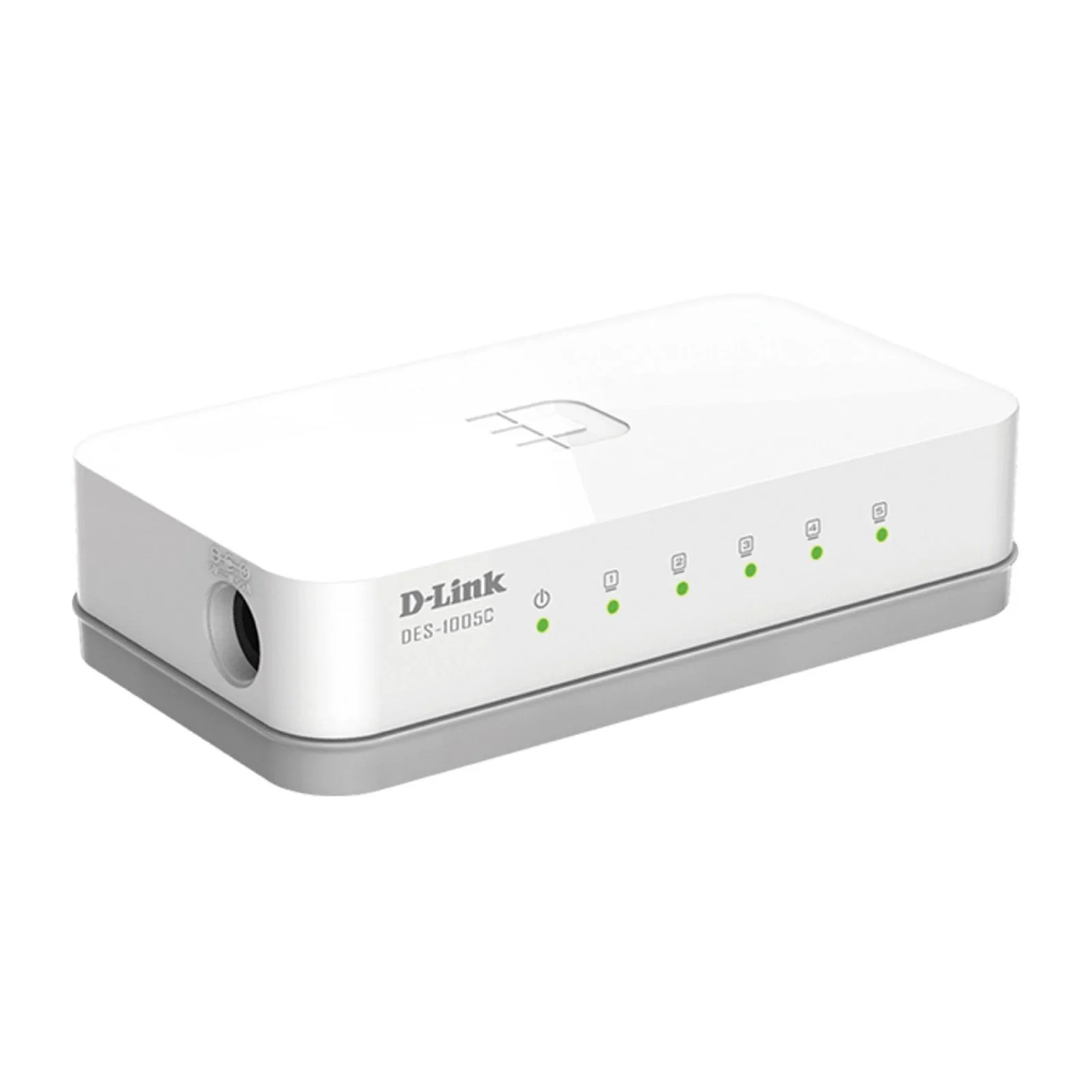 سويتش مكتبي D-Link DES-1005C بخمسة منافذ 10/100 ميجابت/ث
