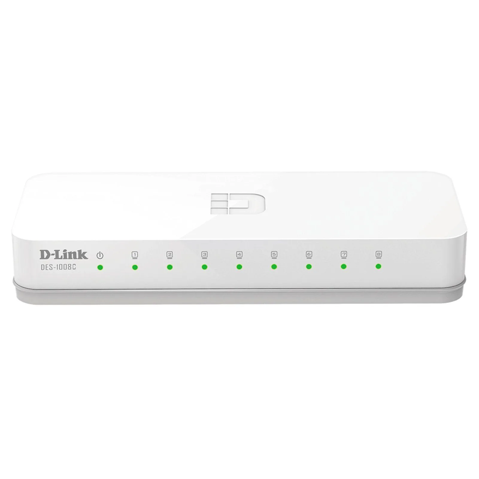 سويتش D-Link DES-1008C بثمانية منافذ 10/100 ميجابت/ث