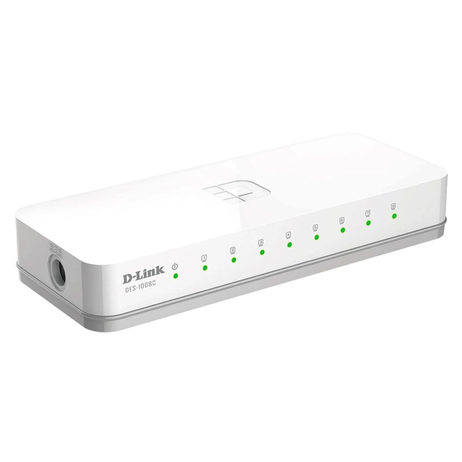سويتش D-Link DES-1008C بثمانية منافذ 10/100 ميجابت/ث