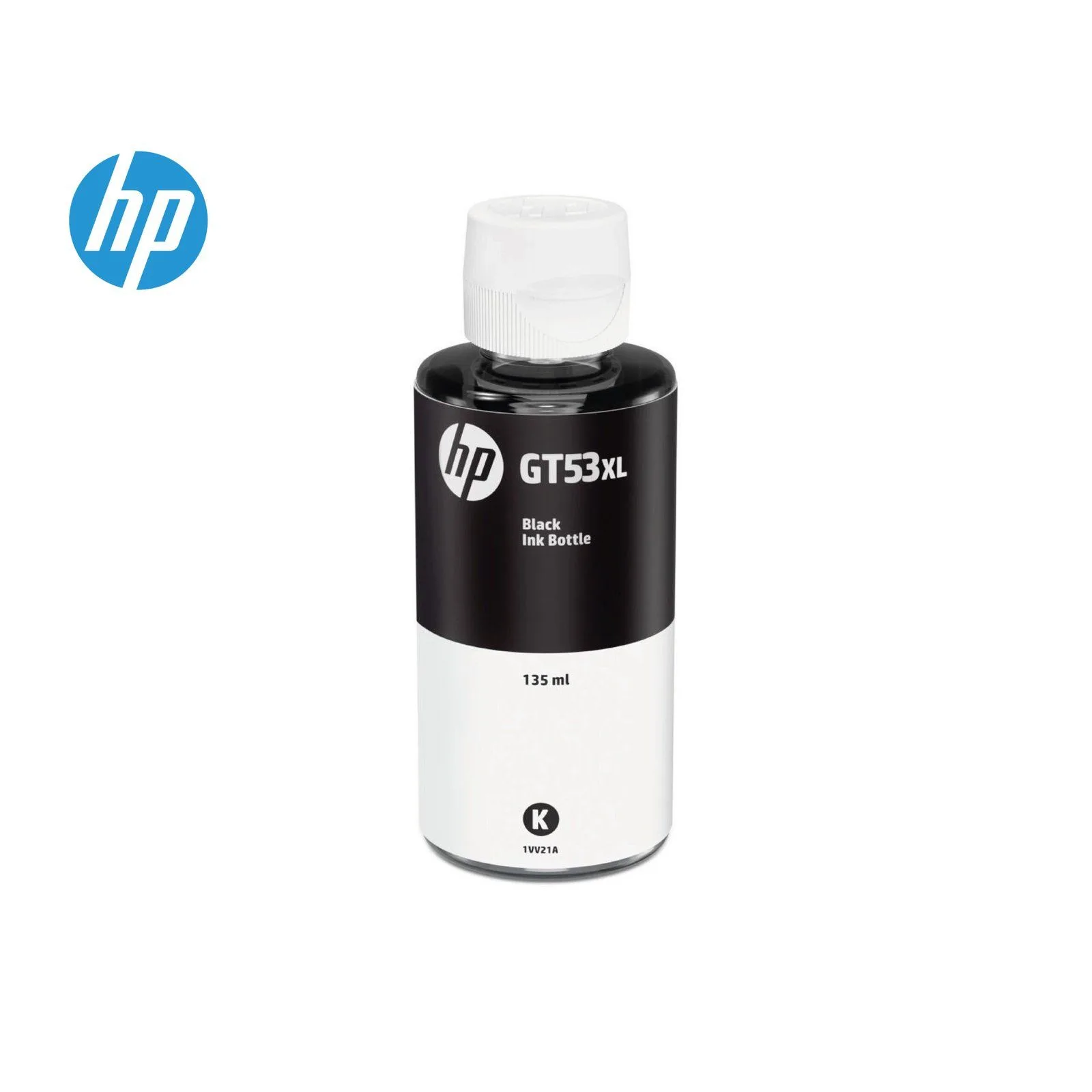 HP GT53XL Black Original Ink Cartridge Bottle 135ML - 1VV21AE