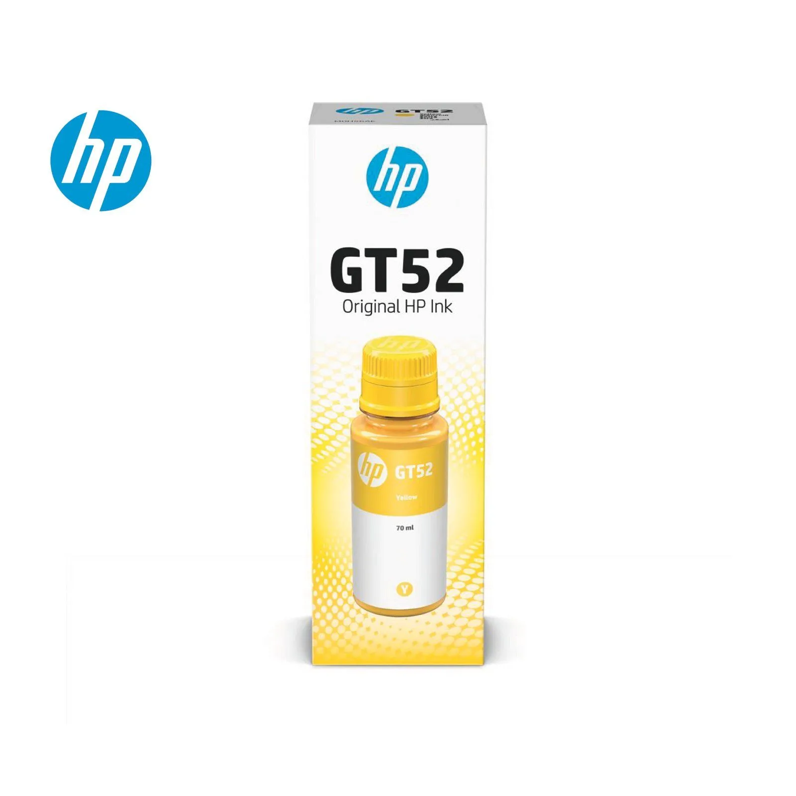 عبوة حبر HP GT52 أصلية سعة 70 مل - أصفر - M0H56AE