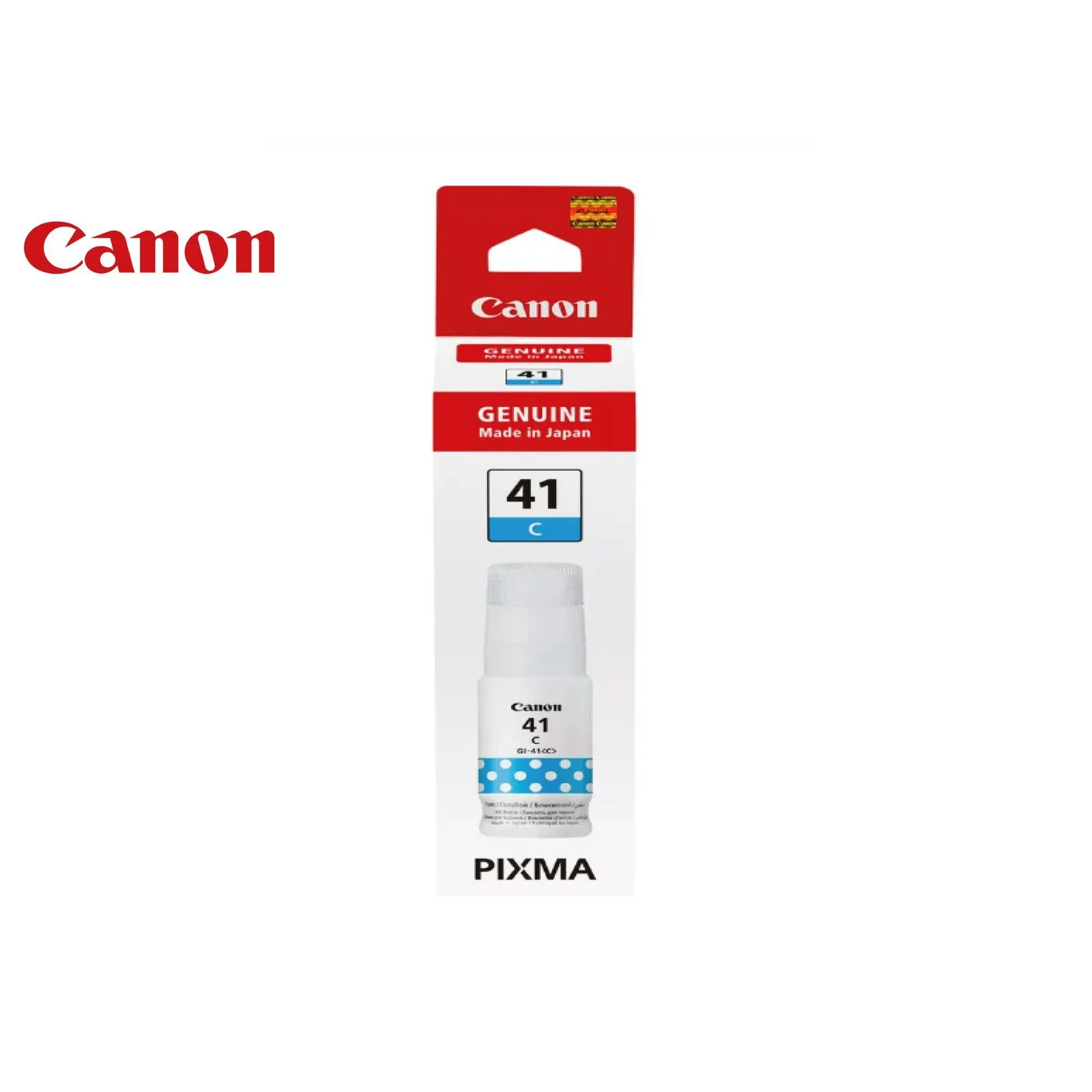 عبوة حبر Canon GI-41C أصلية سعة 70 مل - سماوي