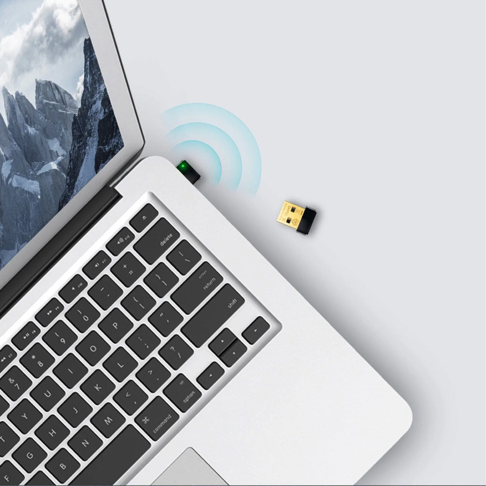 محوّل USB لاسلكي صغير TP-Link TL-WN725N بسرعة 150 ميجابت/ث