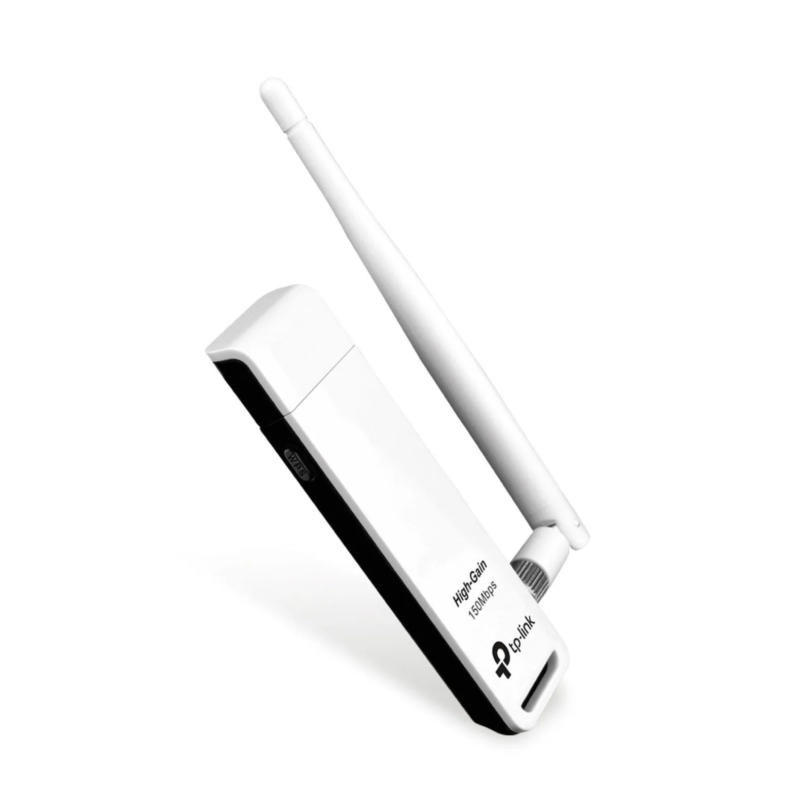 محوّل USB لاسلكي TP-Link TL-WN722N بهوائي عالي الكسب بسرعة 150 ميجابت/ث