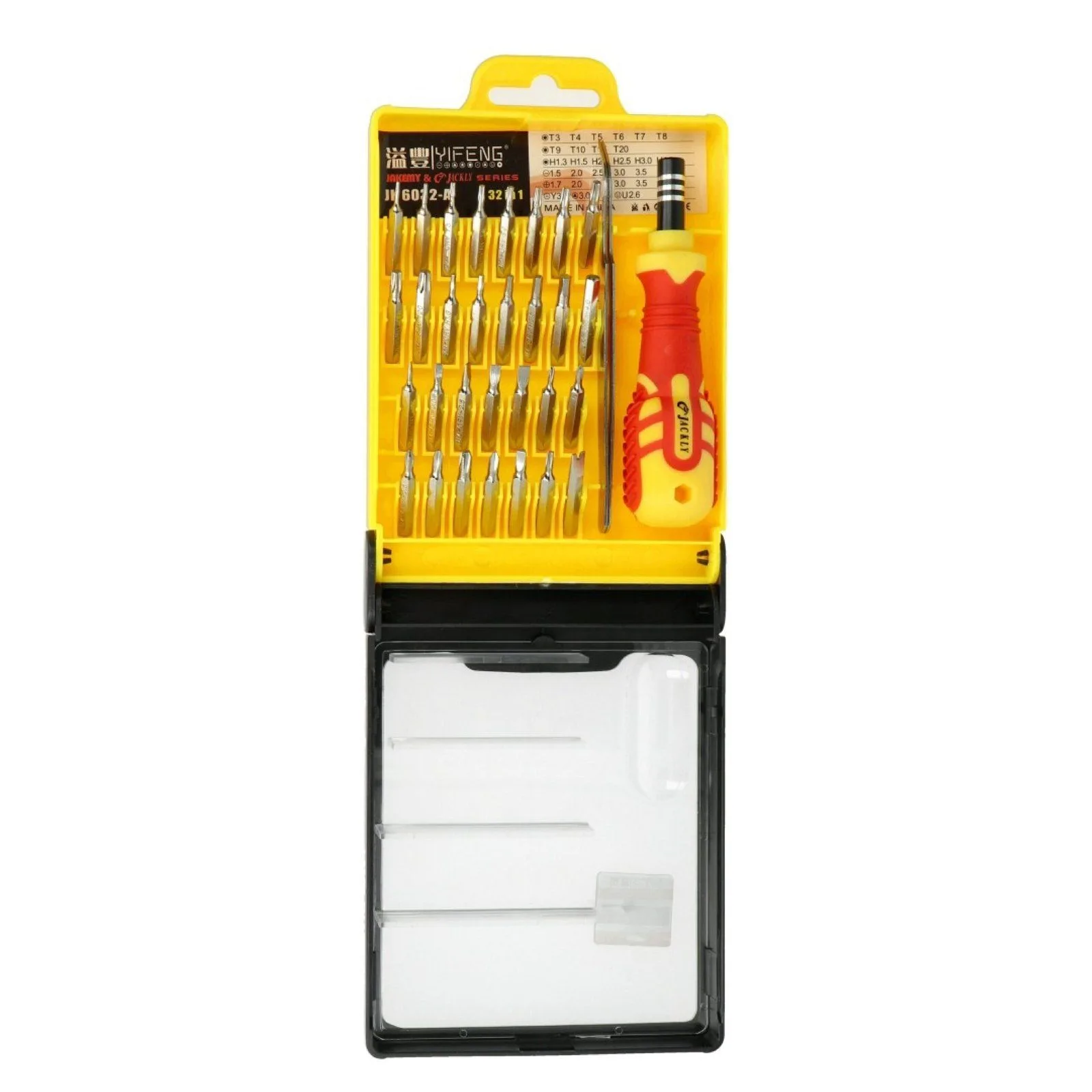 JAKEMY Screwdriver 32 in 1 Professional Hardware Tools