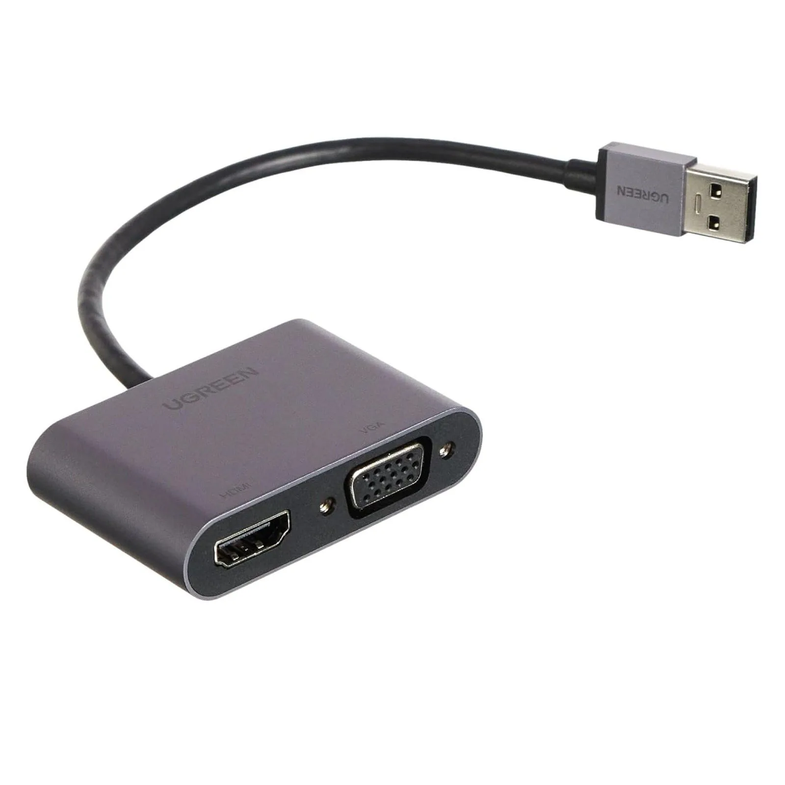 محوّل UGREEN من USB 3.0 إلى HDMI وVGA - 20518