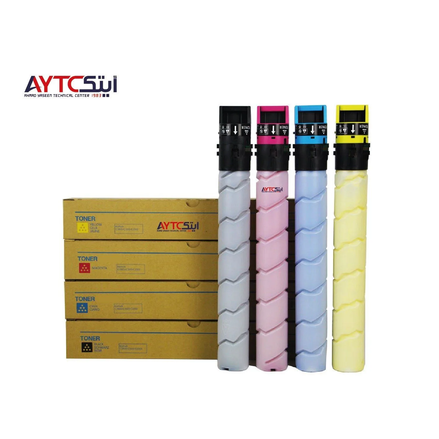 حبر آلة تصوير متوافق AYTC لأجهزة Konica Minolta TN-512 (C454/C554) - أسود