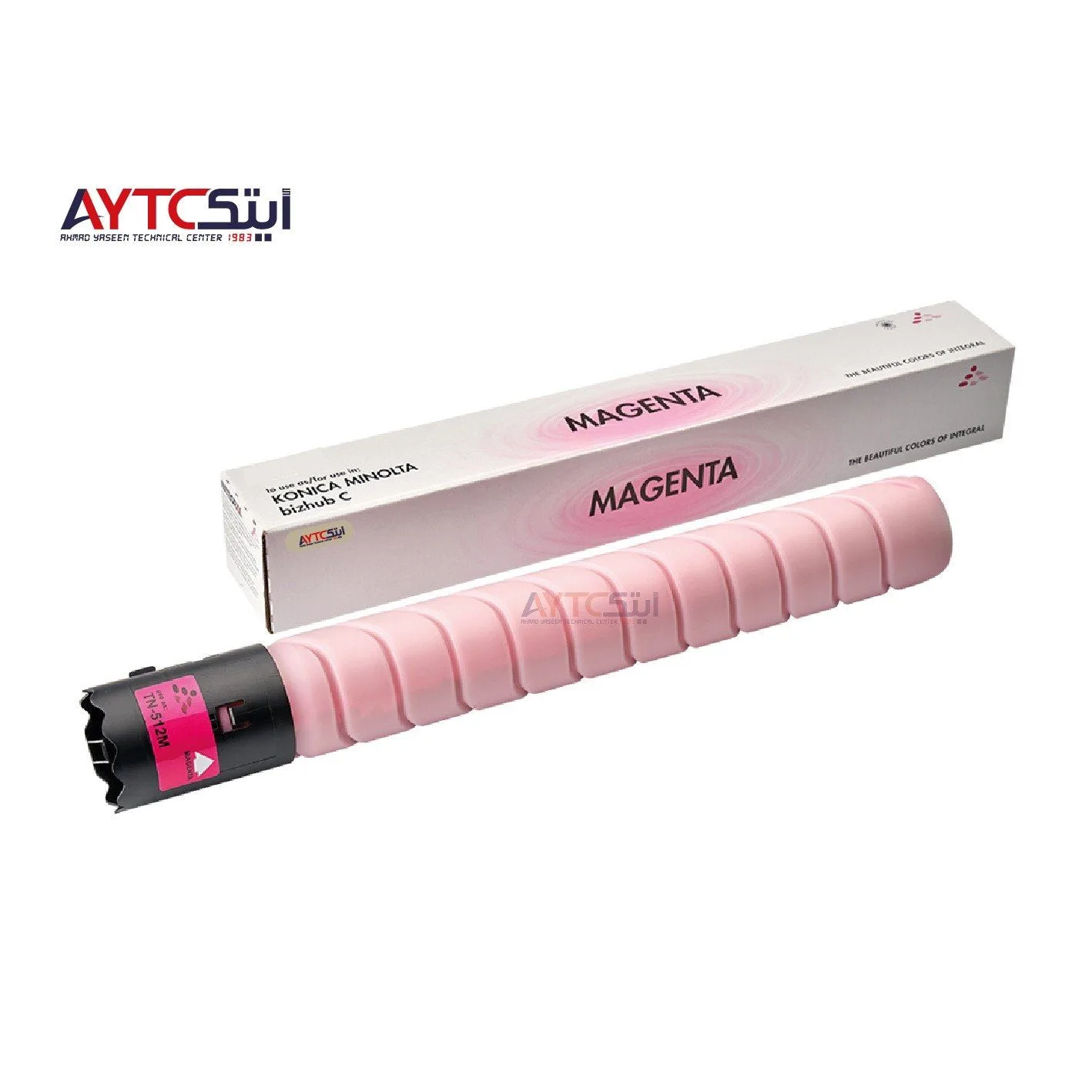 حبر آلة تصوير متوافق AYTC لأجهزة Konica Minolta TN-512 (C454/C554) - أرجواني