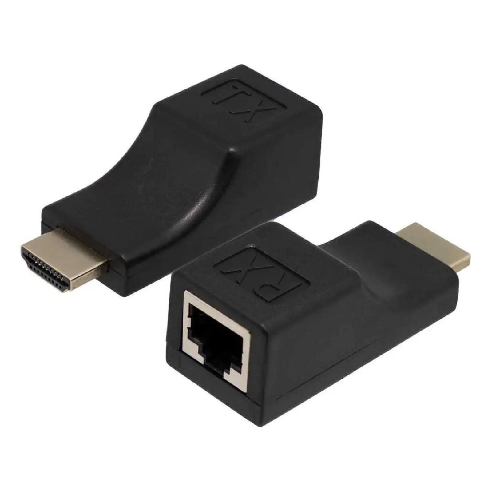 موسّع HDMI عبر كابل شبكة RJ45 Cat-6/6e لمسافة 30 متراً - AYTC