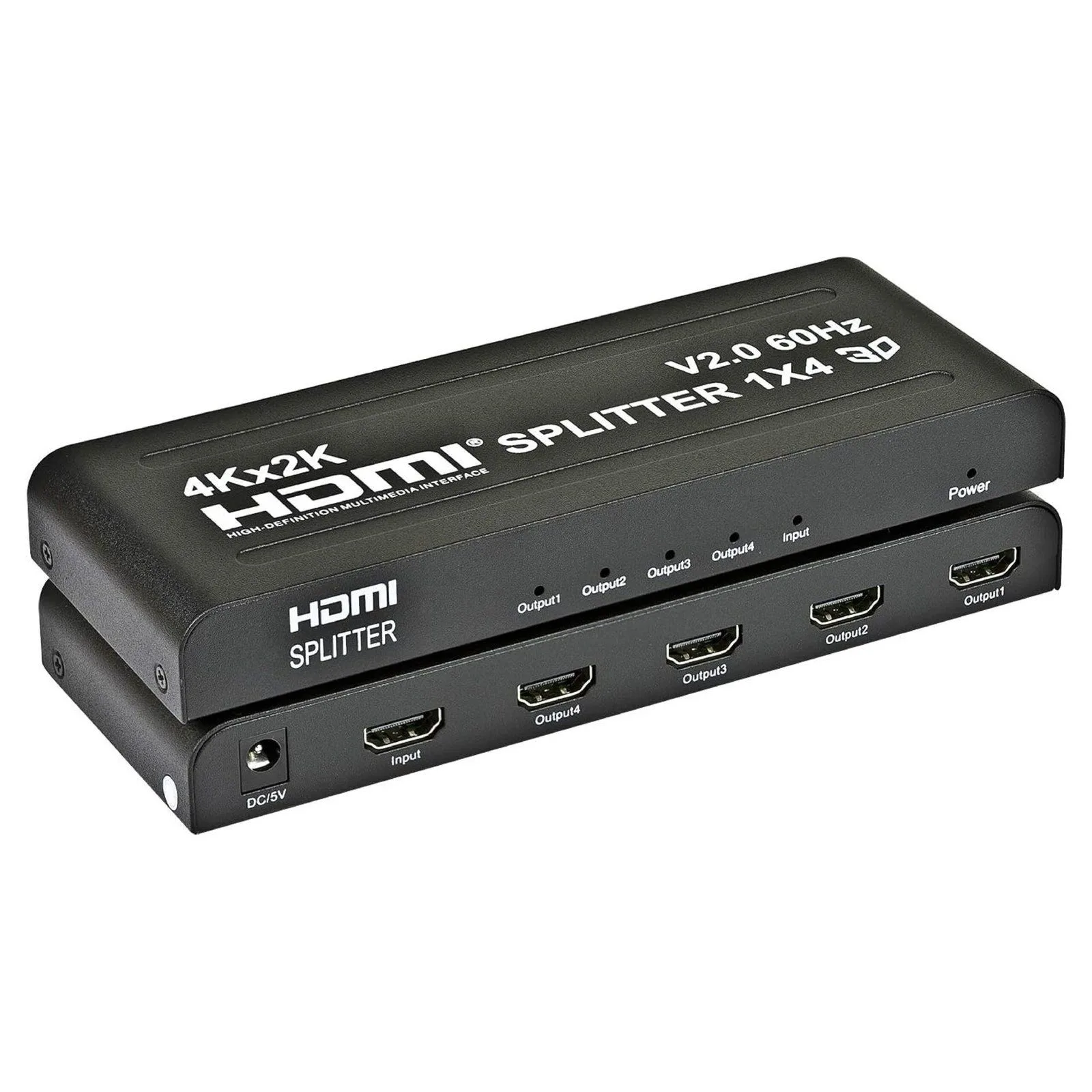 موزّع HDMI بدقة 4K من مدخل إلى 4 مخارج بجودة عالية - AYTC