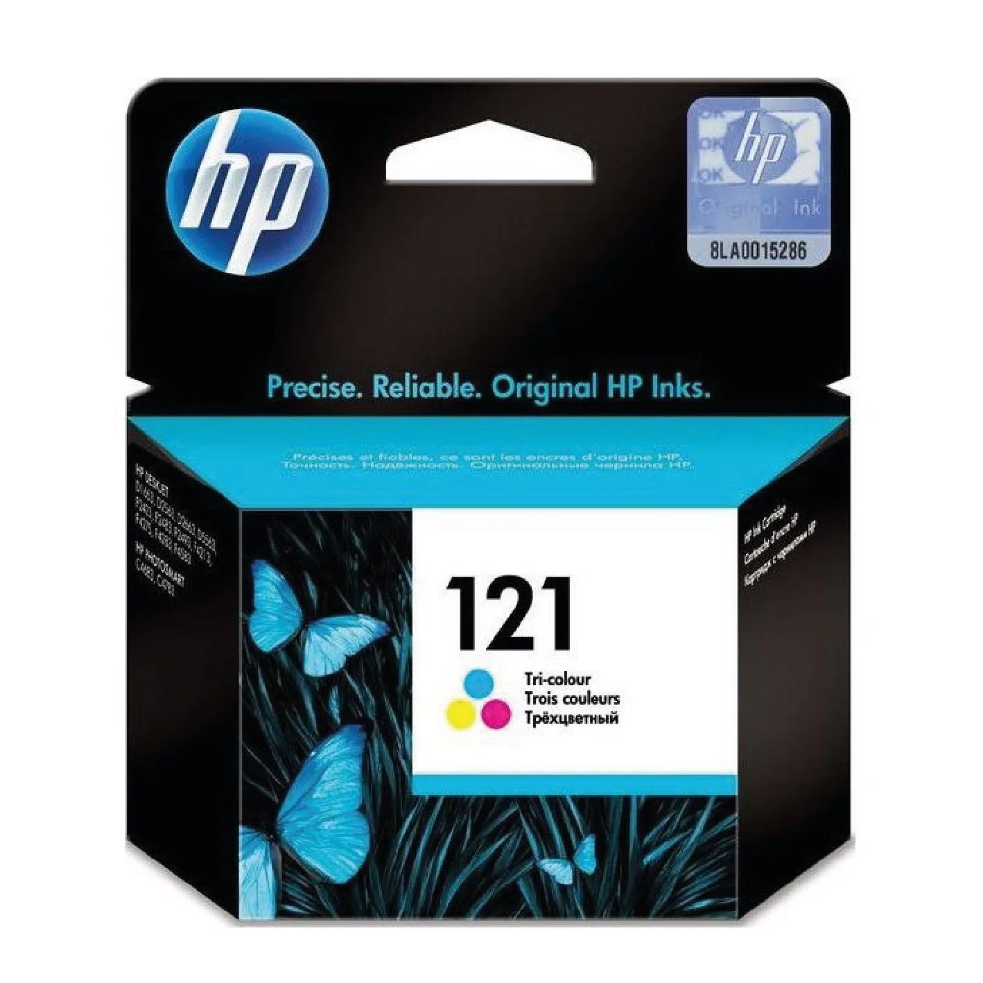 HP 121 Tri-Color Original Ink Cartridge - CC643HE
