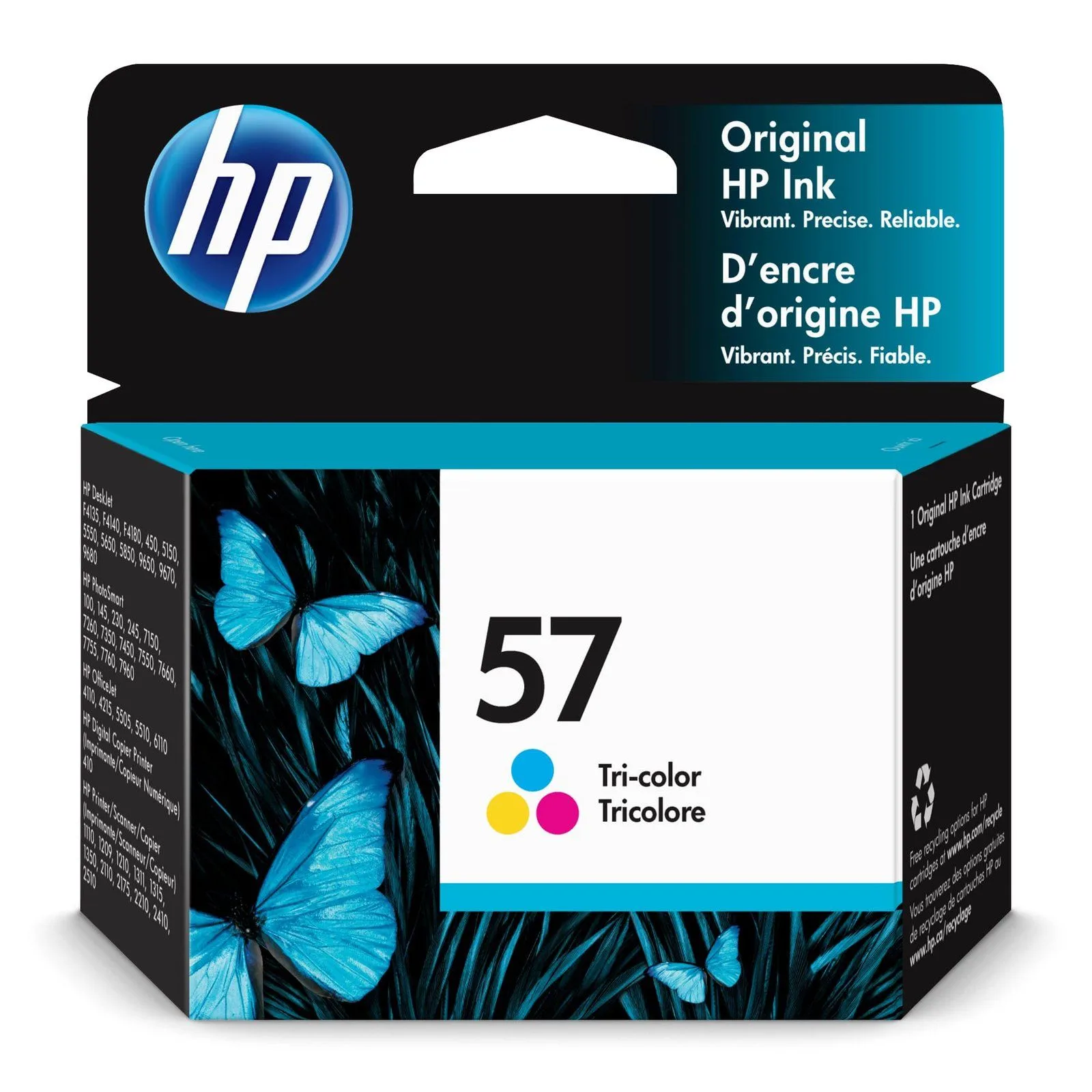 HP 57 Tri-Color Original Ink Cartridge - C6657AA
