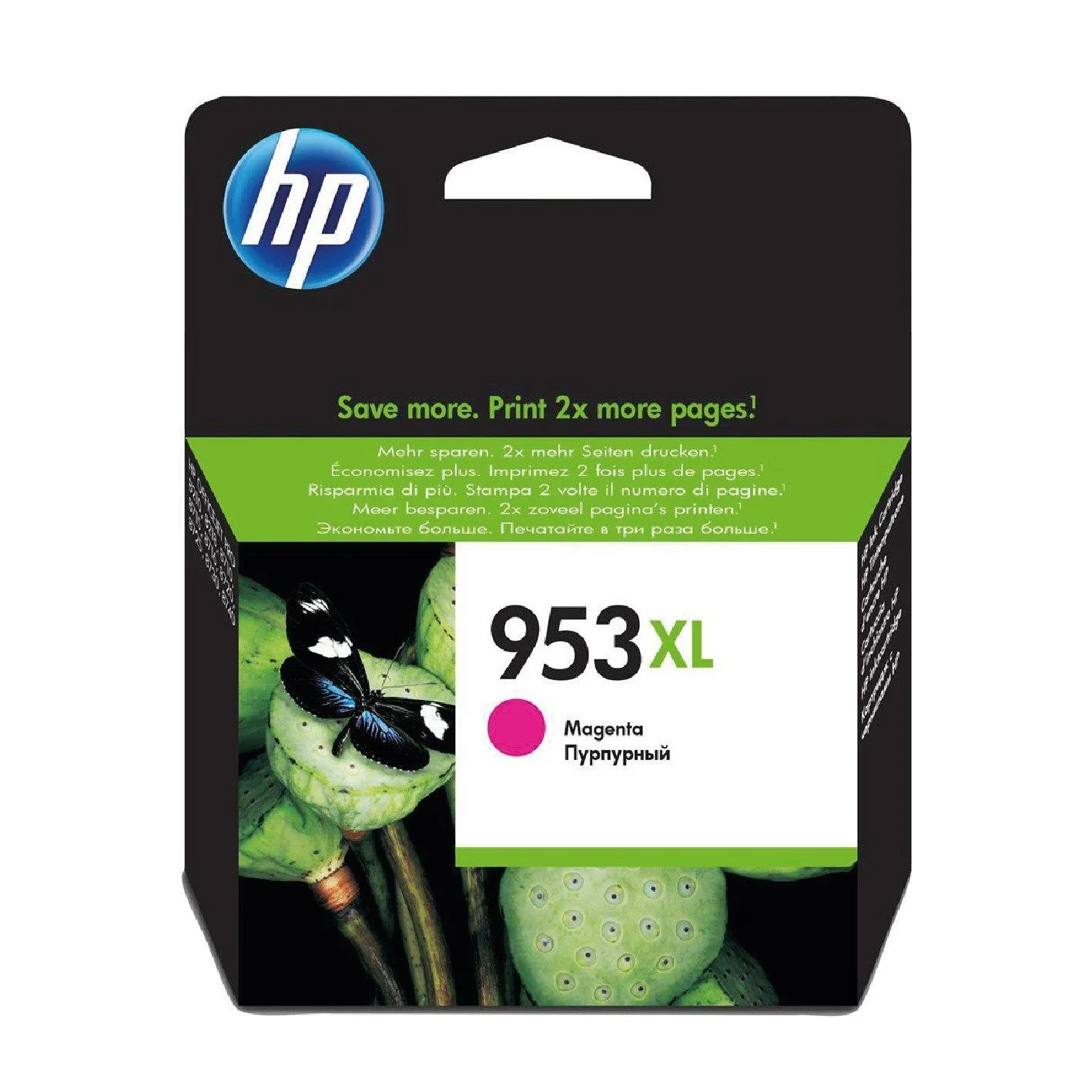 HP 953XL Magenta Original Ink Cartridge - F6U17AE