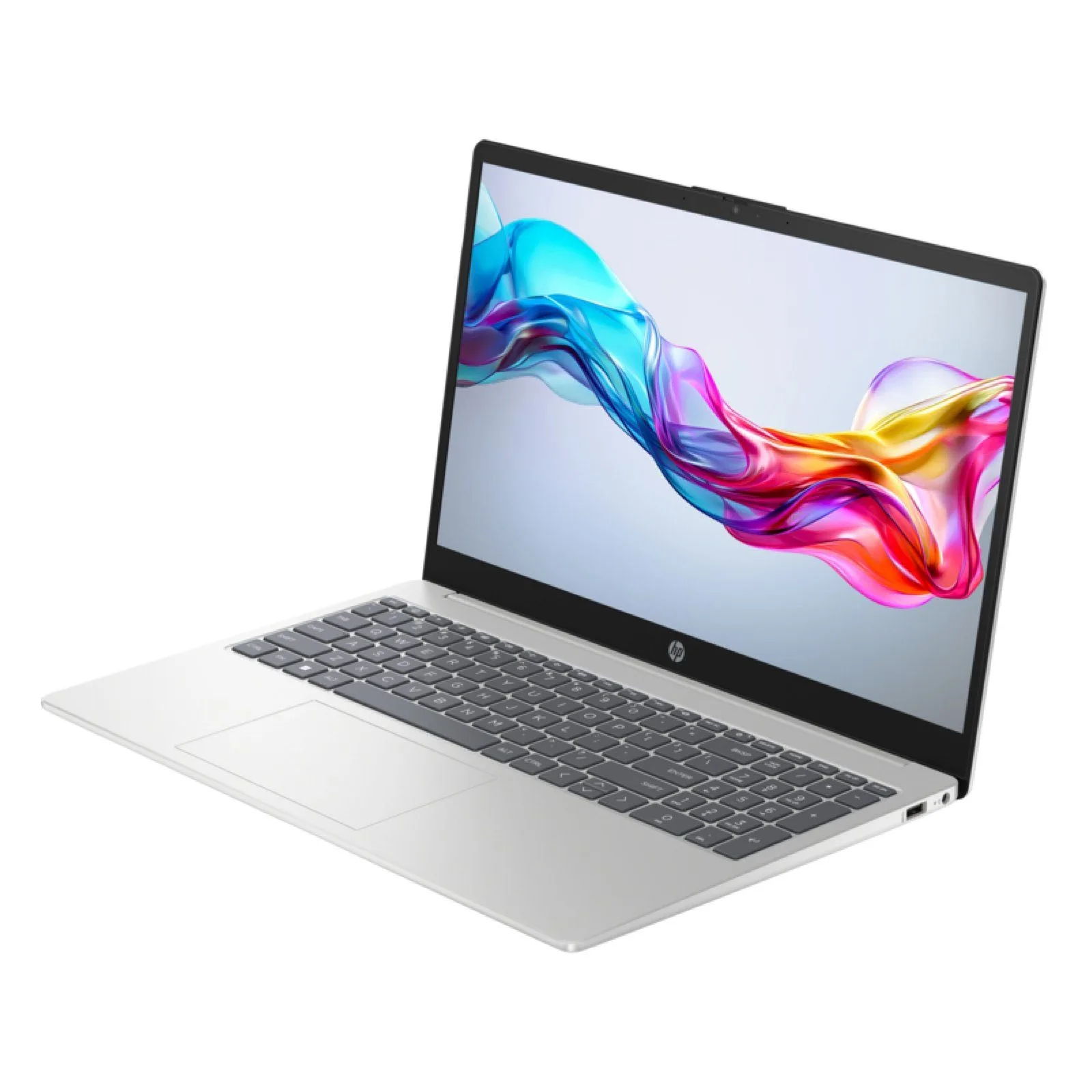 لابتوب HP 15-fd0144ne بمعالج Intel Core i7 الجيل 13، رام 16GB، SSD NVMe سعة 512GB، شاشة 15.6 بوصة FHD
