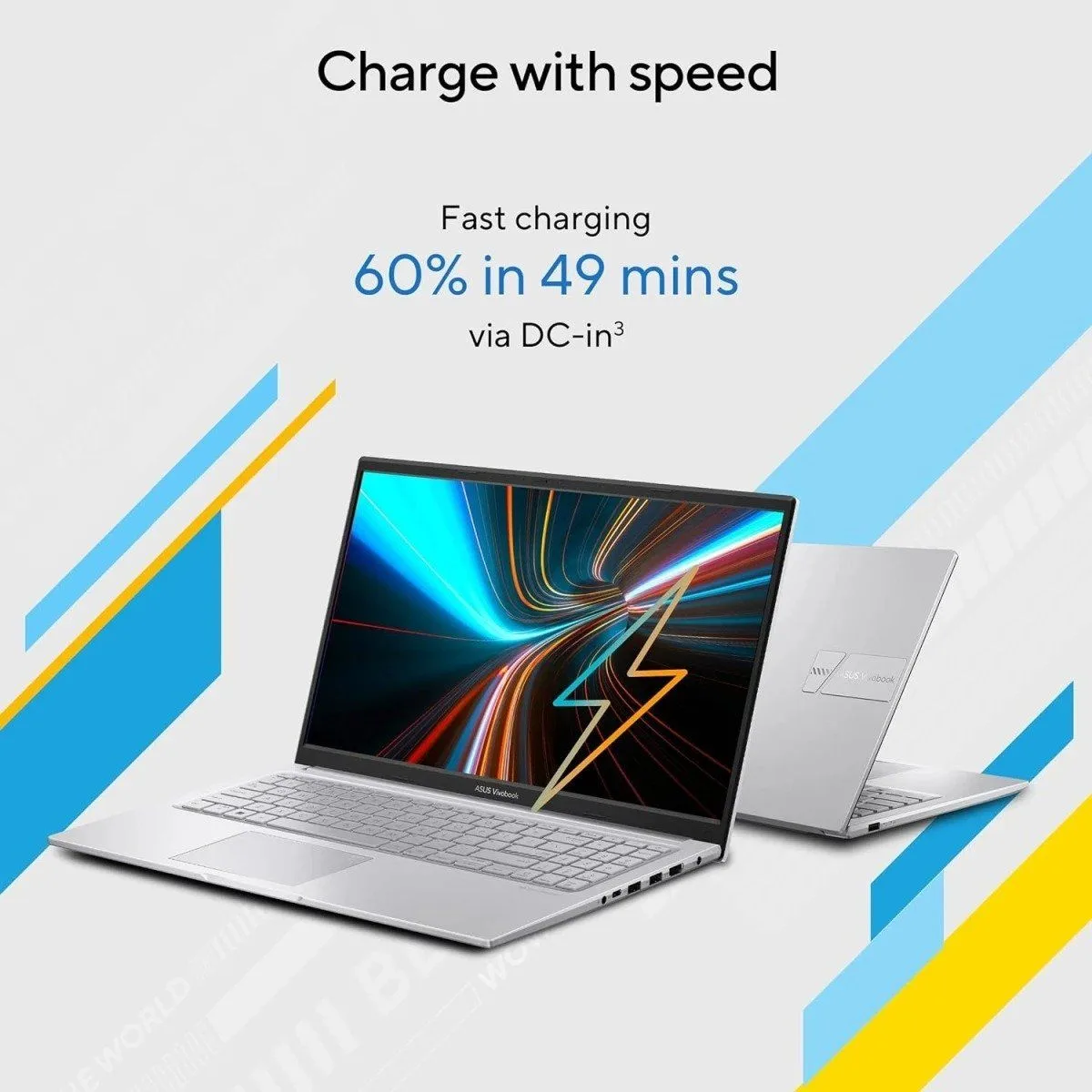 لابتوب ASUS Vivobook 15 X1504VA بمعالج Intel Core i7 الجيل 13، رام 16GB، SSD NVMe سعة 512GB، شاشة 15.6 بوصة FHD