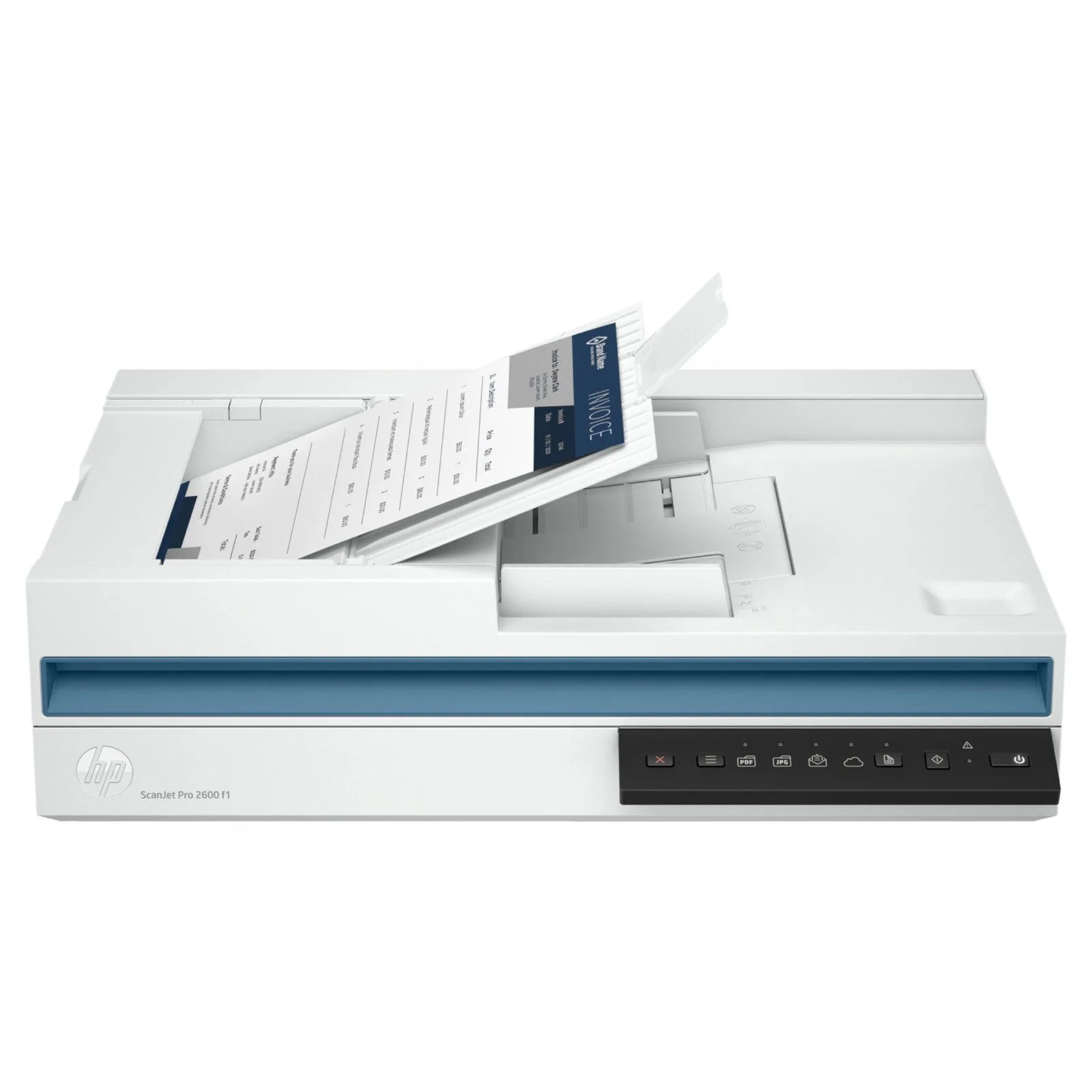 ماسح ضوئي HP ScanJet Pro 2600 f1 مسطح مع وحدة تغذية ADF مقاس A4 - 20G05A