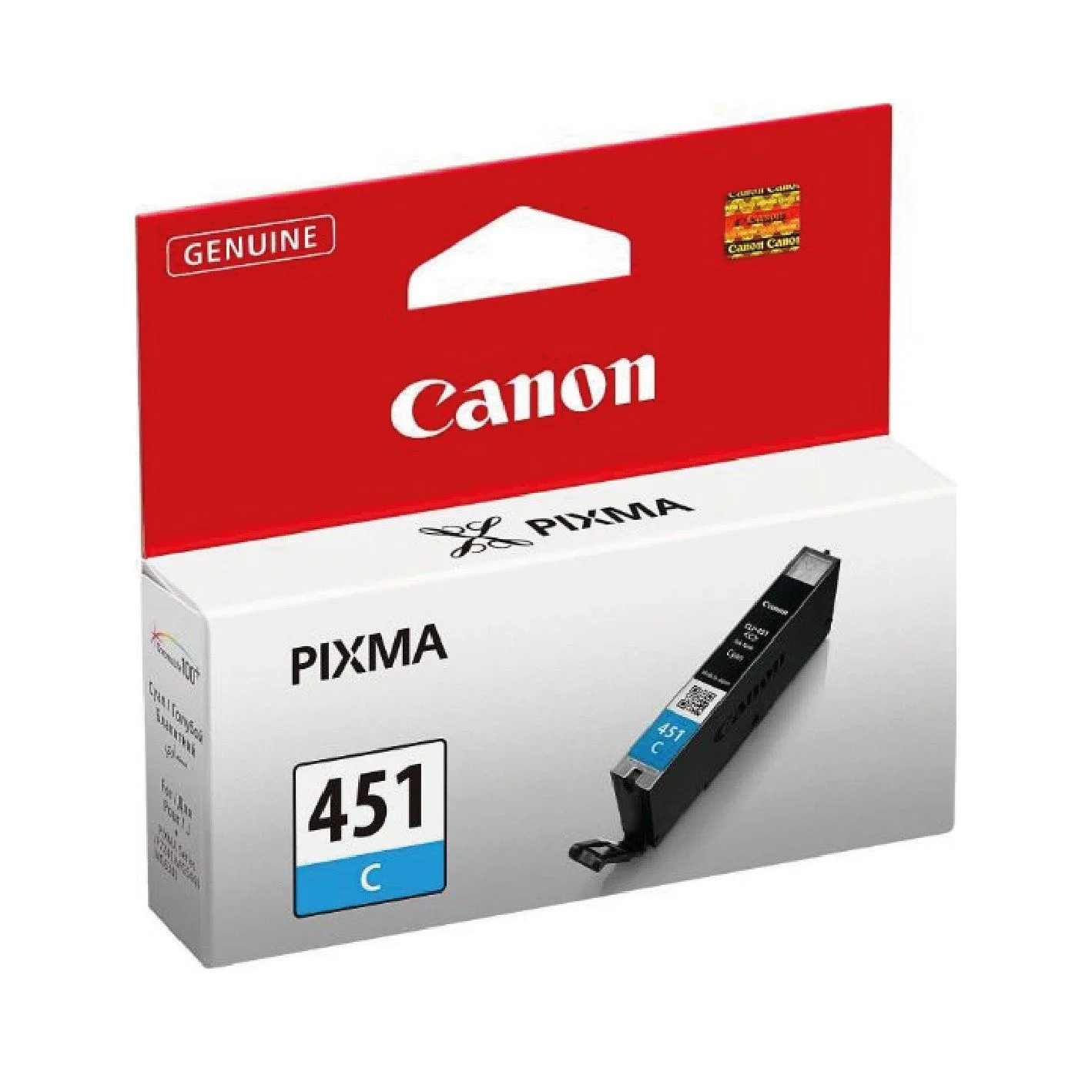 خرطوشة حبر Canon CLI-451 أصلية - سماوي